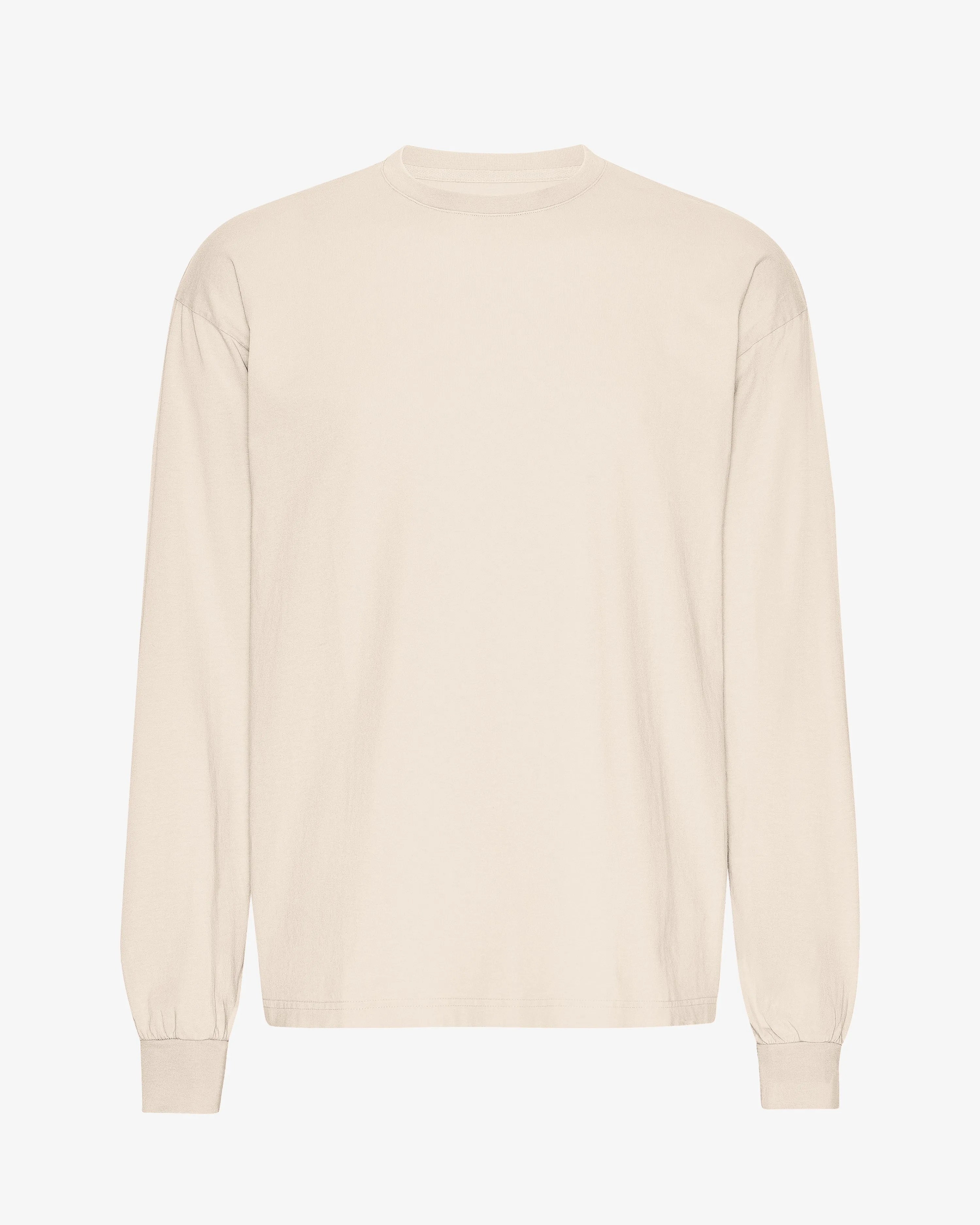 Oversized Organic LS T-Shirt - Ivory White sold by Colorful Standard