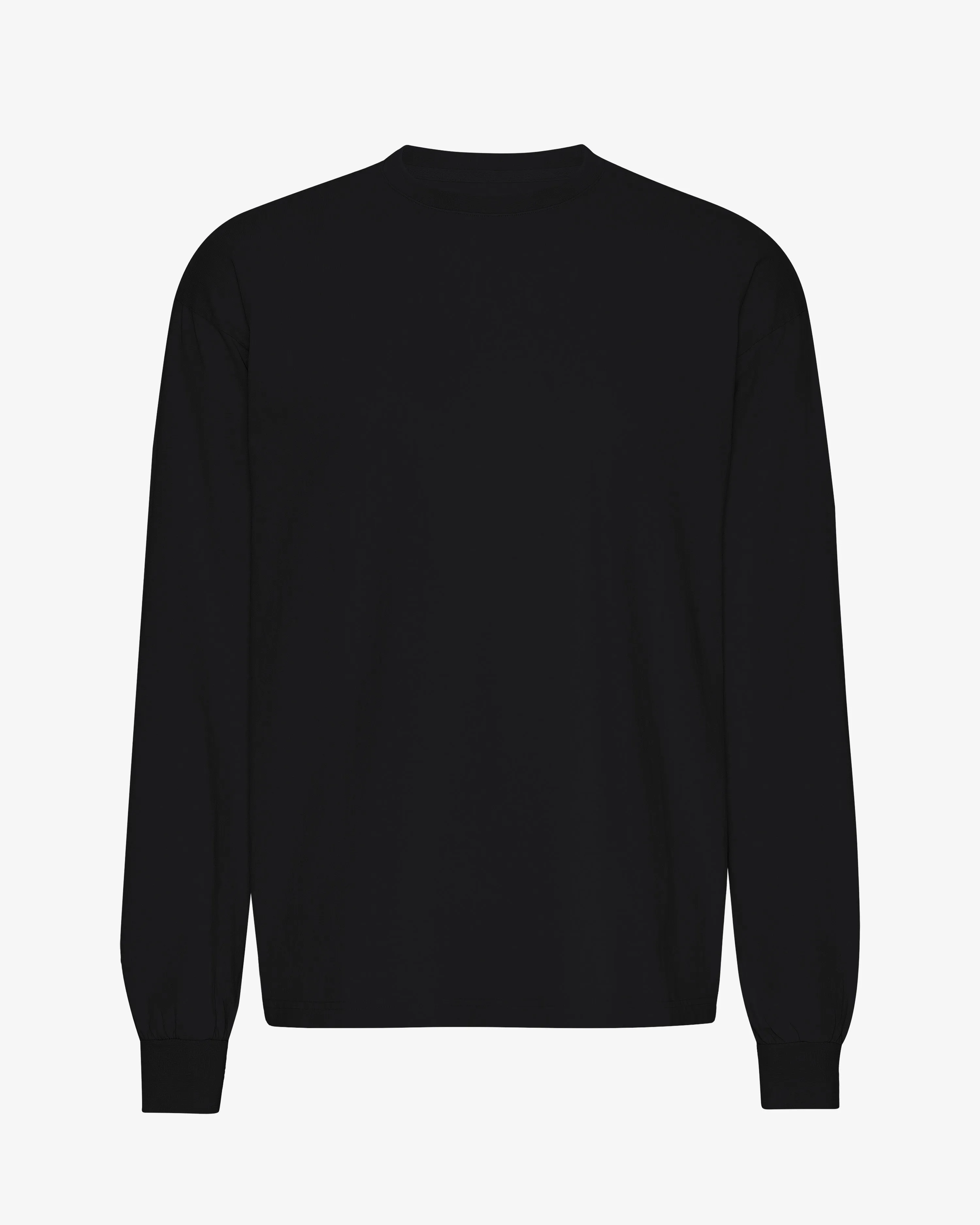 Oversized Organic LS T-Shirt - Deep Black sold by Colorful Standard