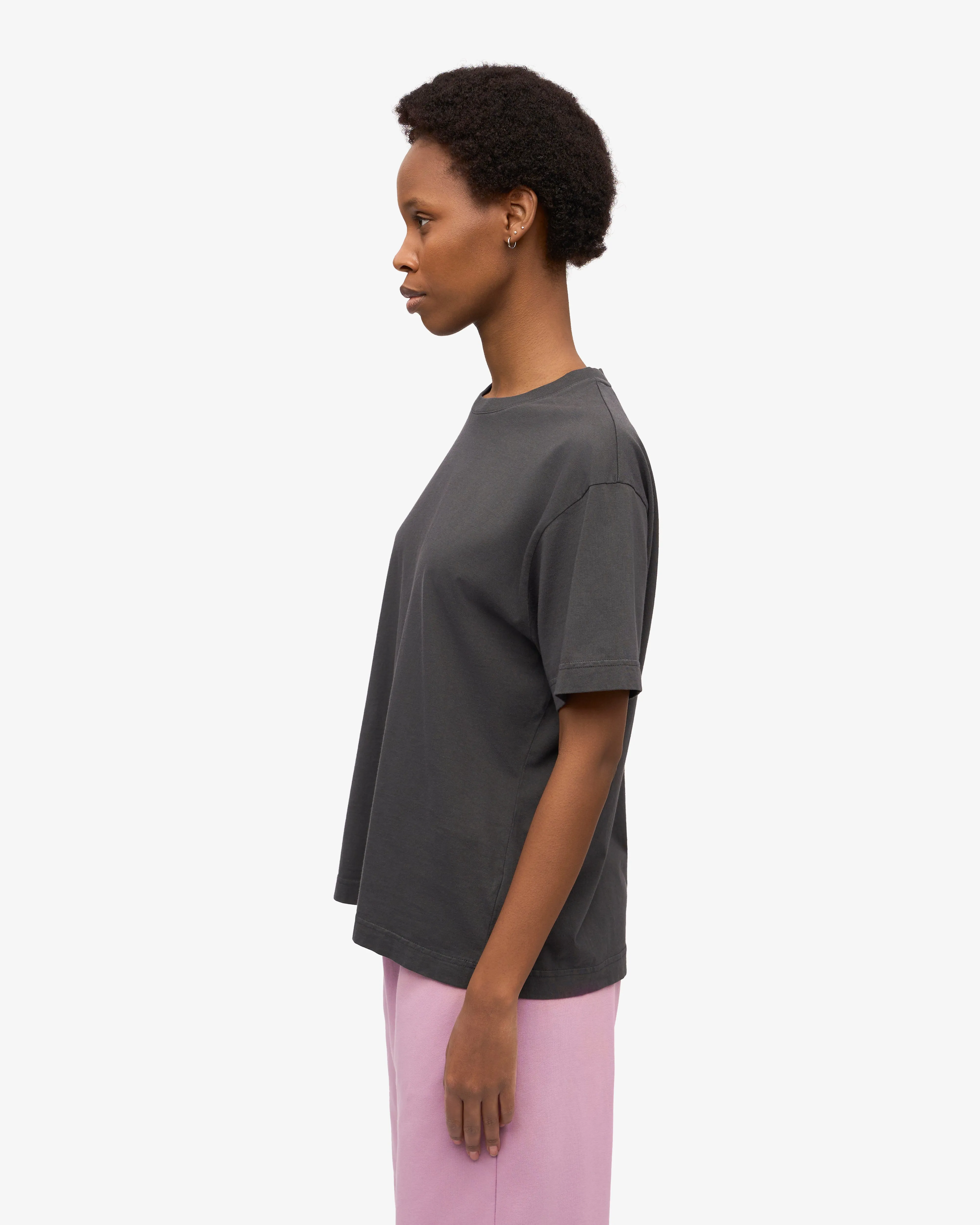 Oversized Organic T-Shirt - Lava Grey sold by Colorful Standard product image thumbnail 3