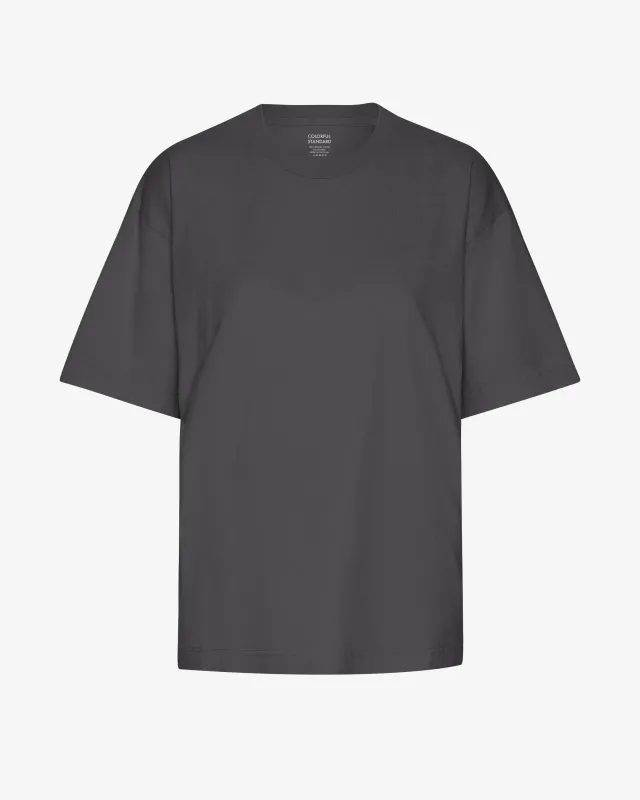 Oversized Organic T-Shirt - Lava Grey sold by Colorful Standard
