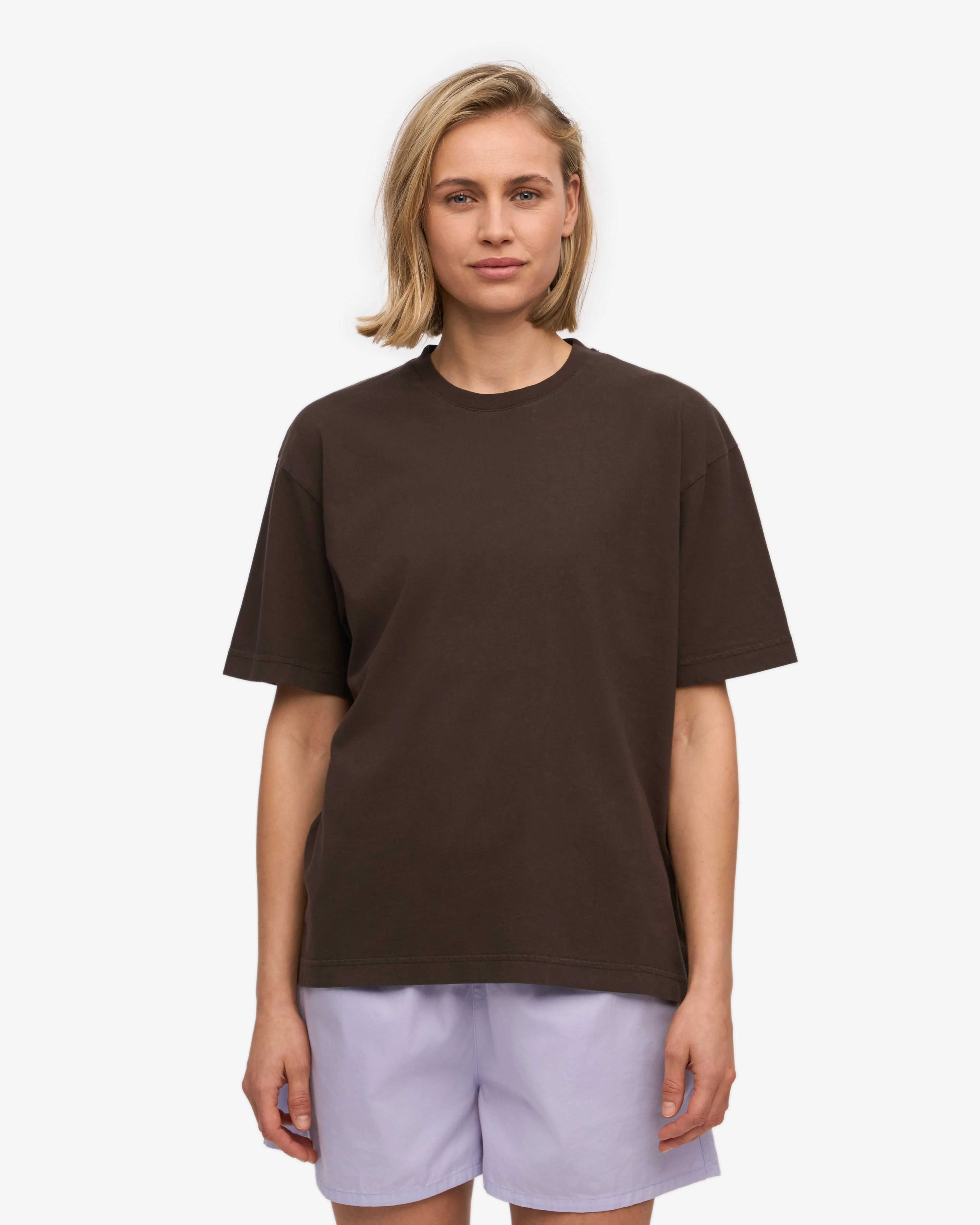 Oversized Organic T-Shirt - Coffee Brown sold by Colorful Standard product image thumbnail 2