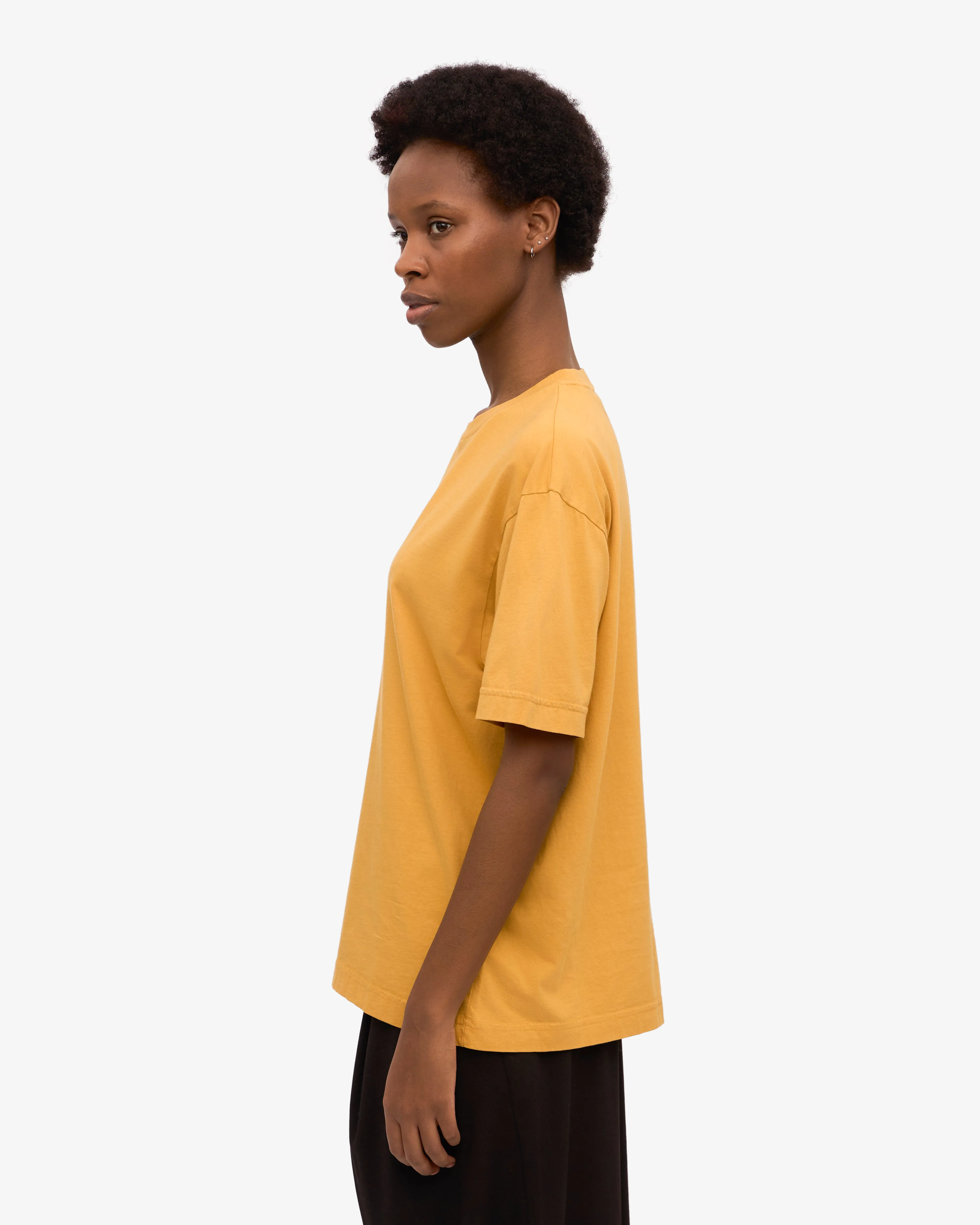 Oversized Organic T-Shirt - Burned Yellow sold by Colorful Standard product image thumbnail 3
