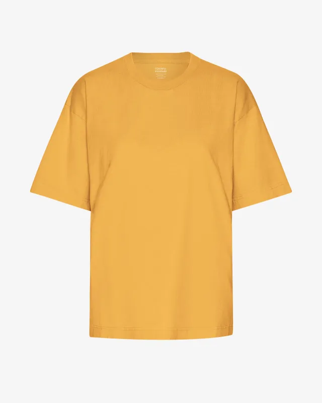 Oversized Organic T-Shirt - Burned Yellow sold by Colorful Standard