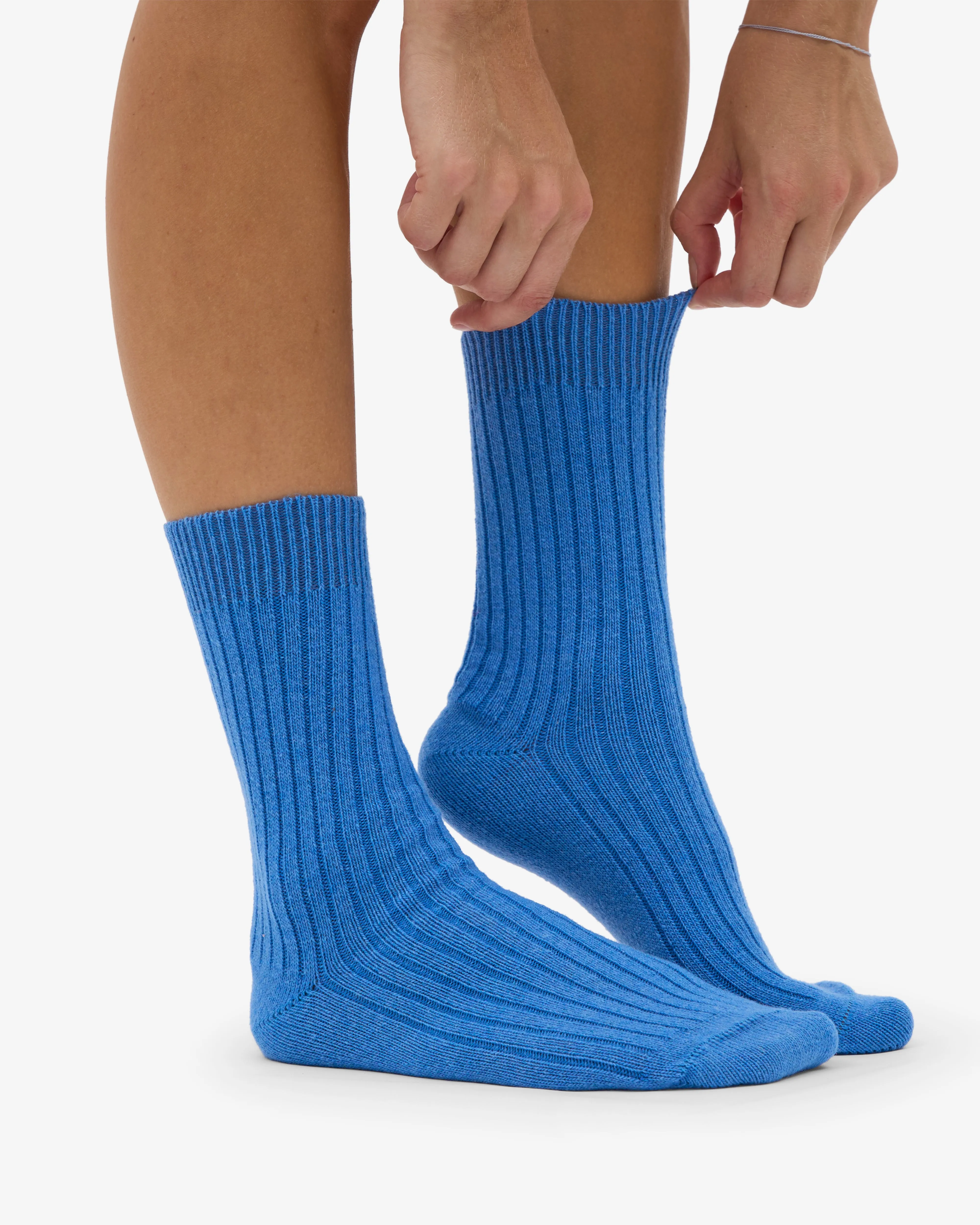Merino Wool Blend Sock - Pacific Blue sold by Colorful Standard product image thumbnail 4