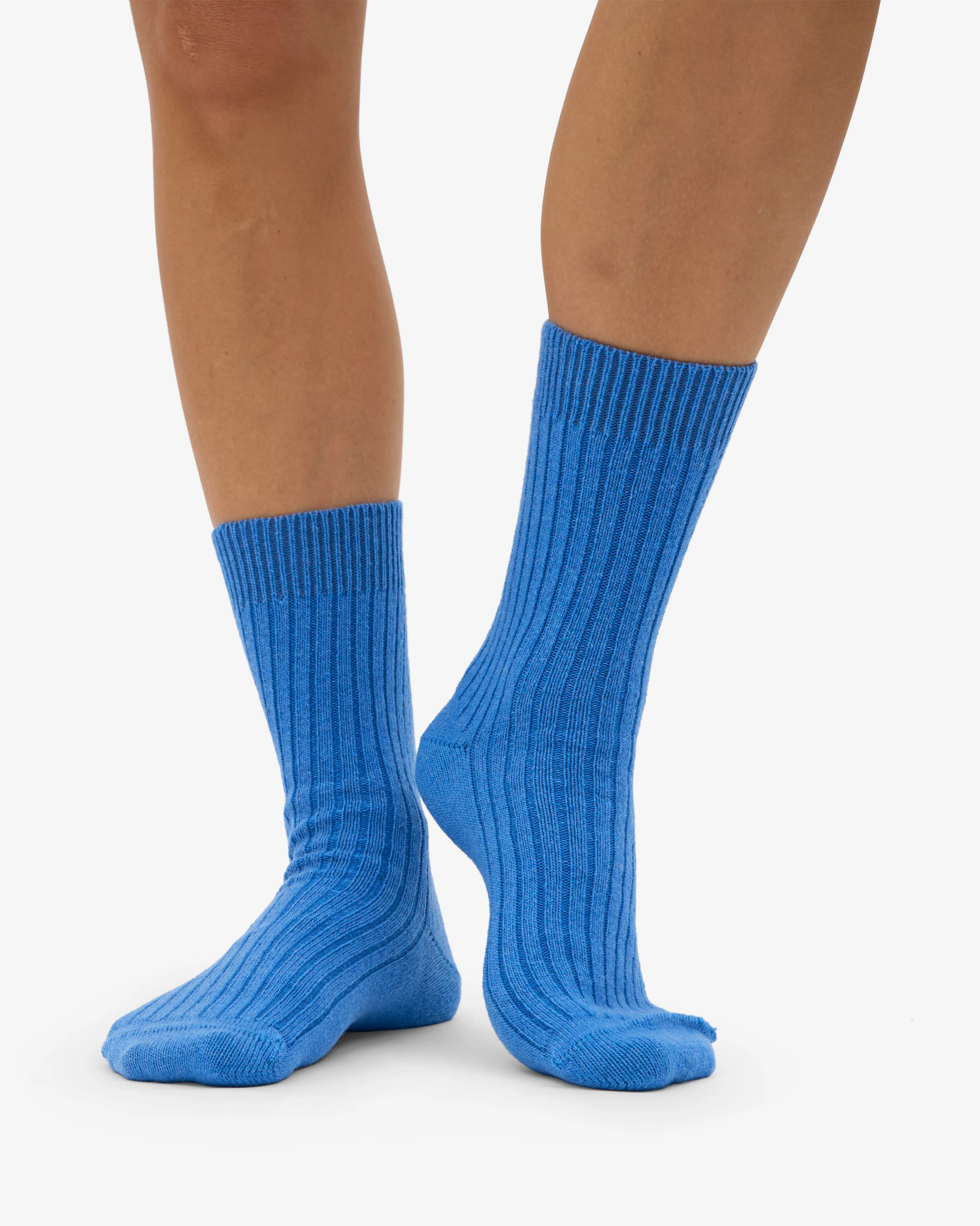 Merino Wool Blend Sock - Pacific Blue sold by Colorful Standard product image thumbnail 2
