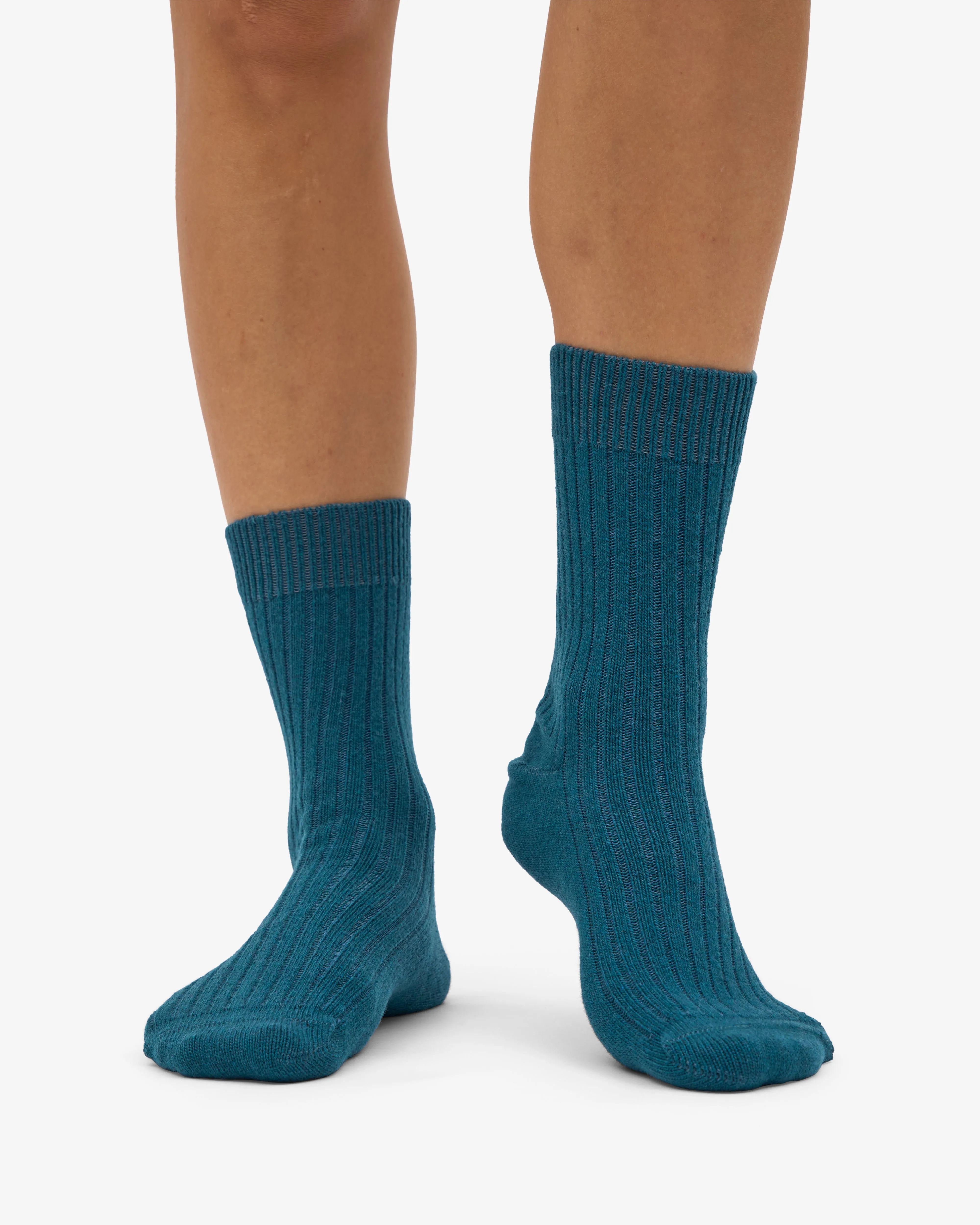 Merino Wool Blend Sock - Ocean Green sold by Colorful Standard product image thumbnail 2