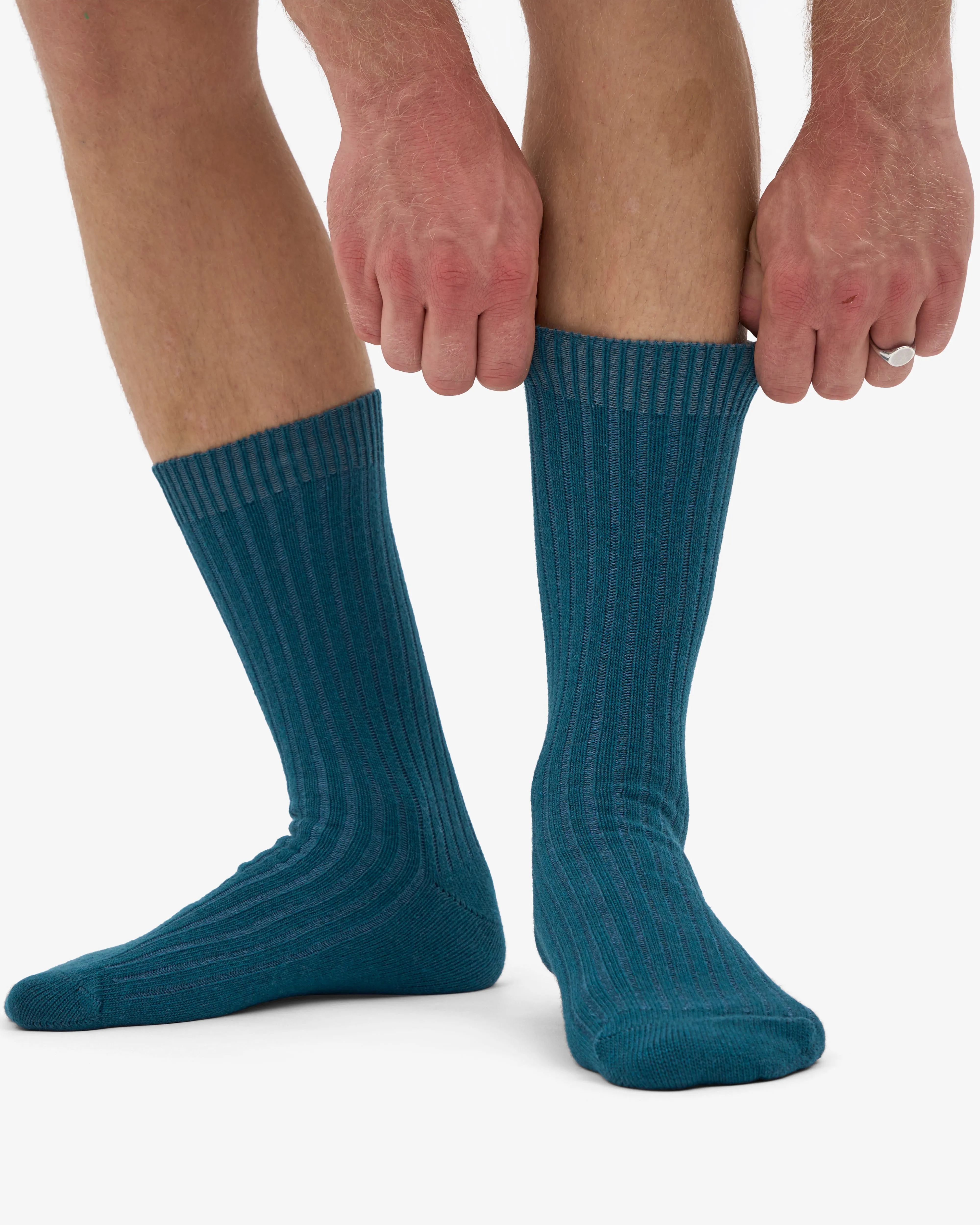 Merino Wool Blend Sock - Ocean Green sold by Colorful Standard product image thumbnail 4