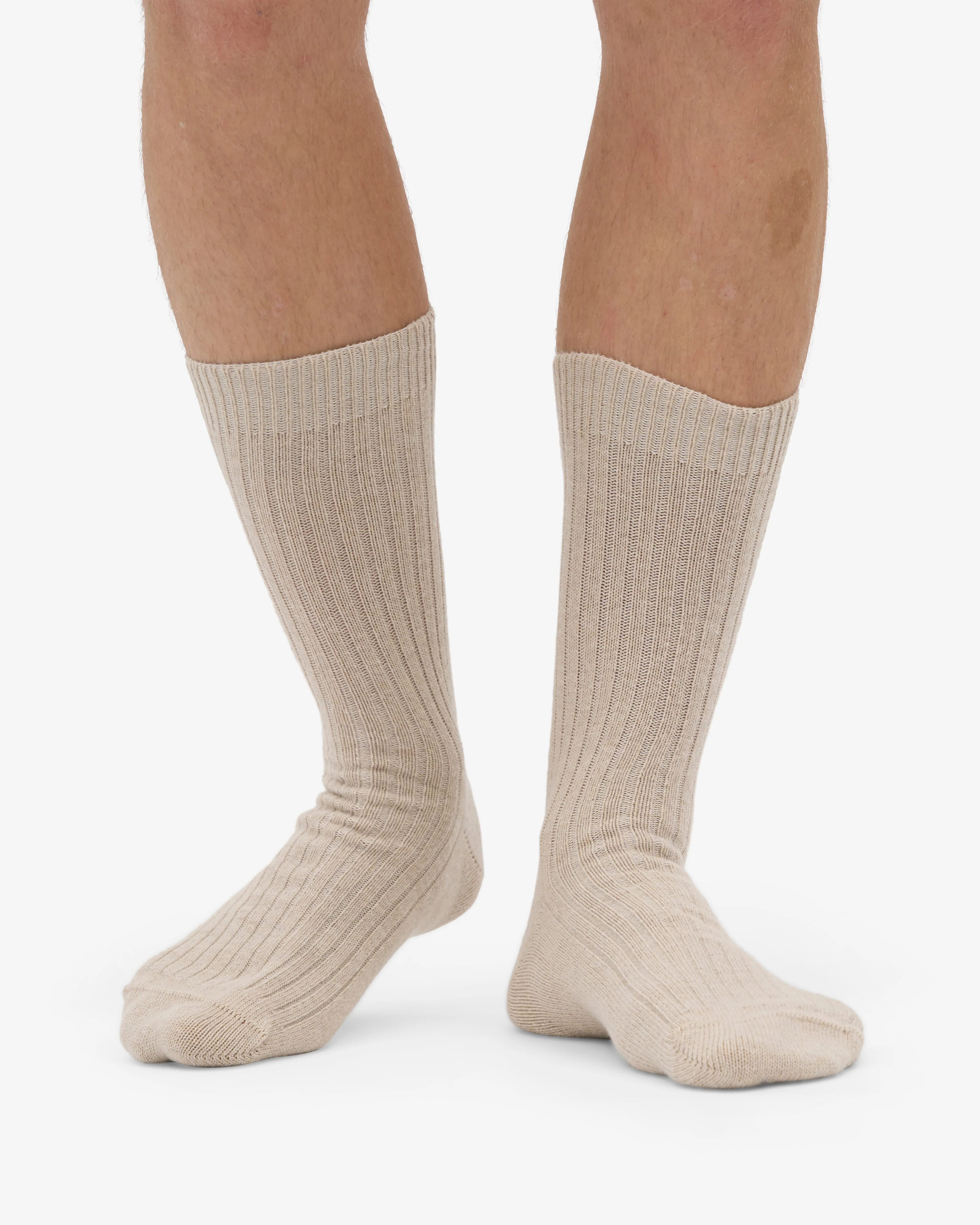 Merino Wool Blend Sock - Ivory White sold by Colorful Standard product image thumbnail 2
