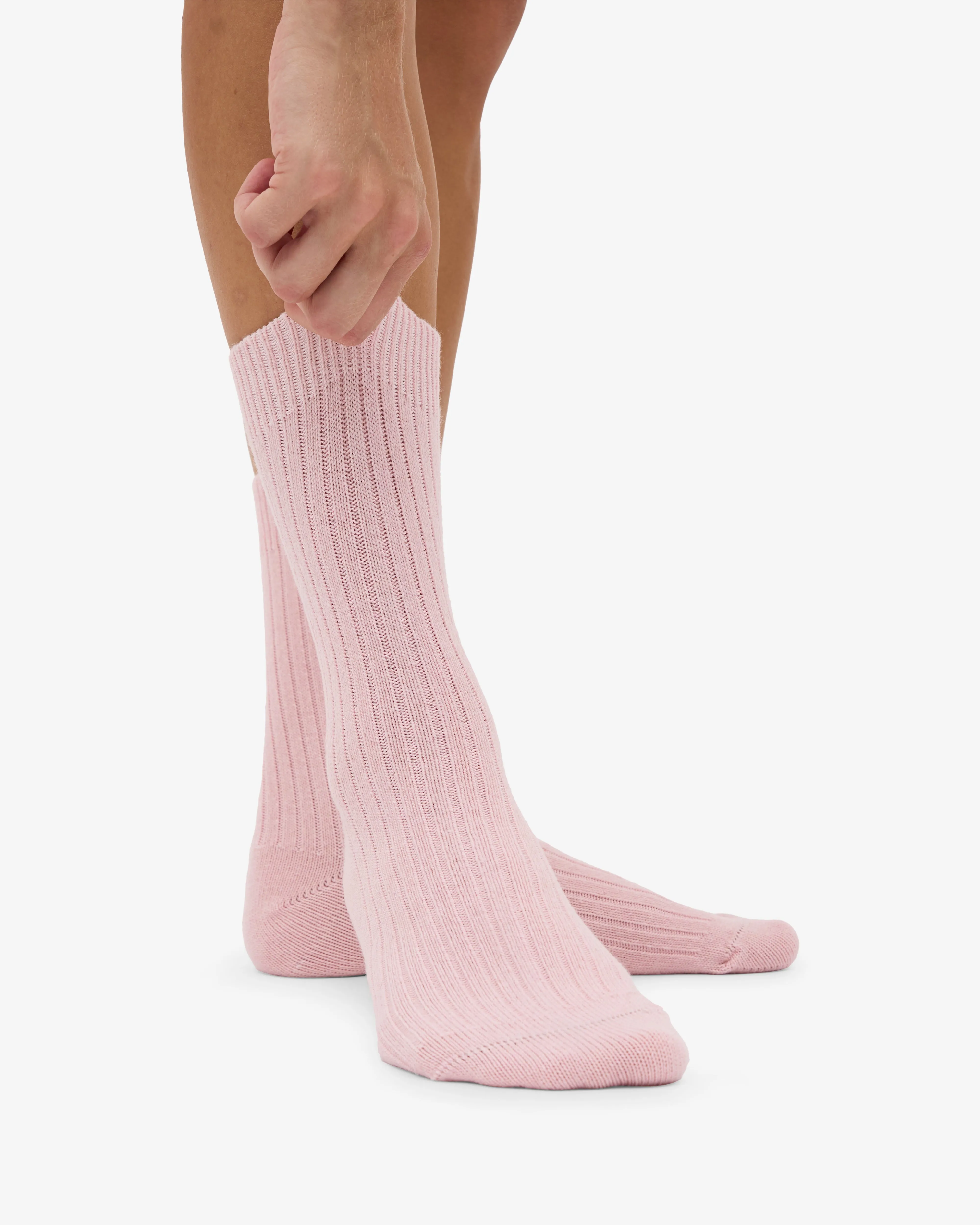 Merino Wool Blend Sock - Faded Pink sold by Colorful Standard product image thumbnail 4