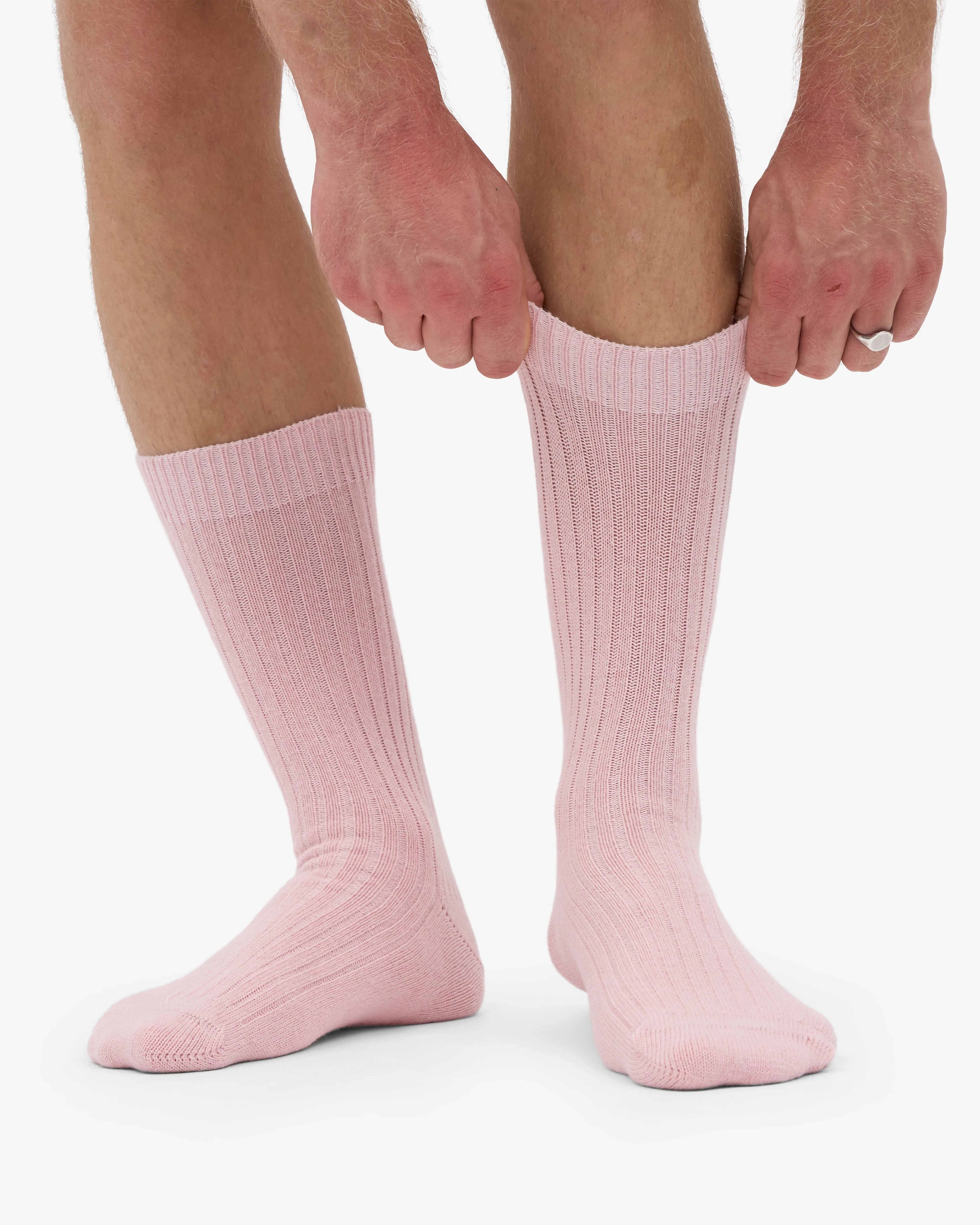 Merino Wool Blend Sock - Faded Pink sold by Colorful Standard product image thumbnail 4