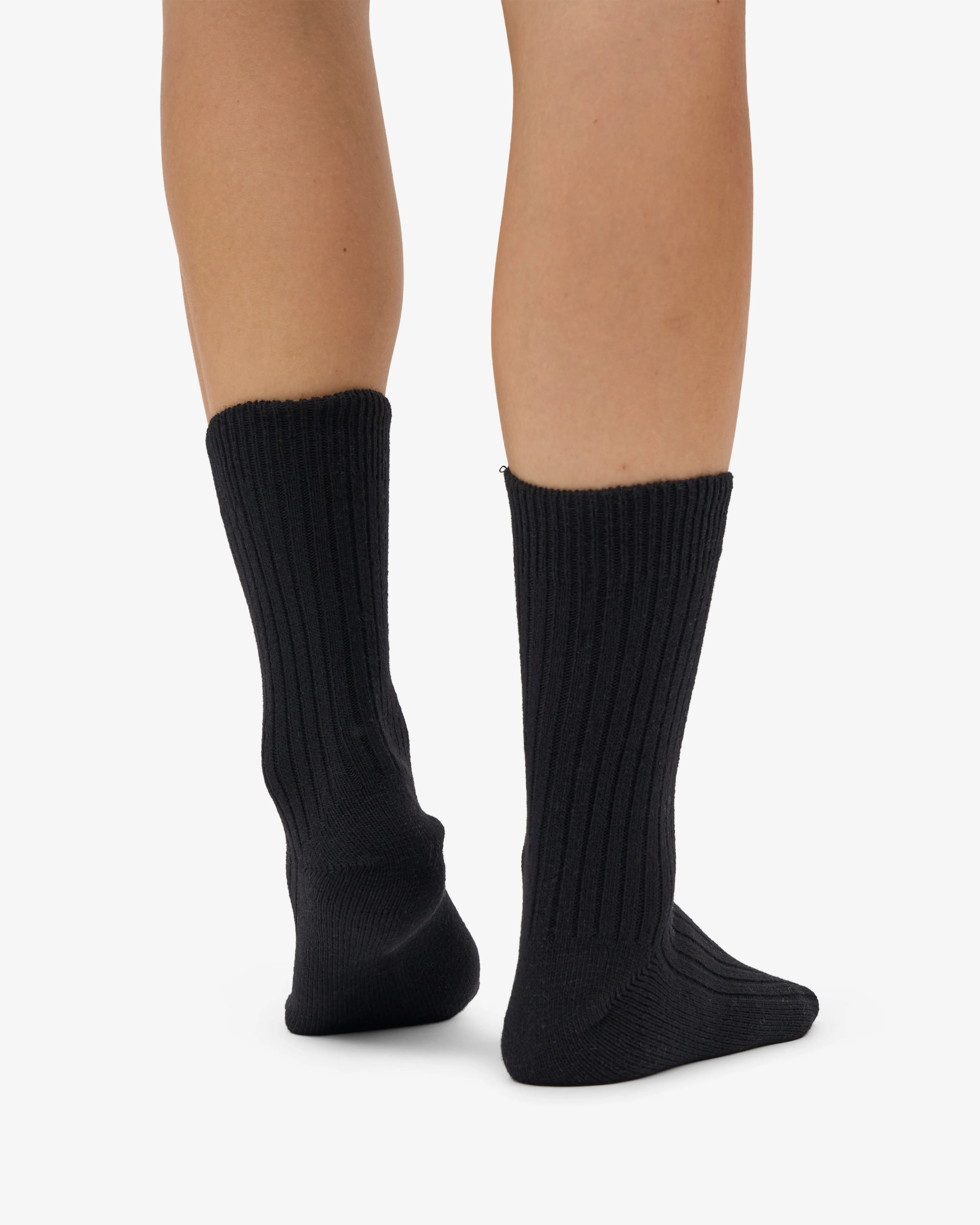 Merino Wool Blend Sock - Deep Black sold by Colorful Standard product image thumbnail 3