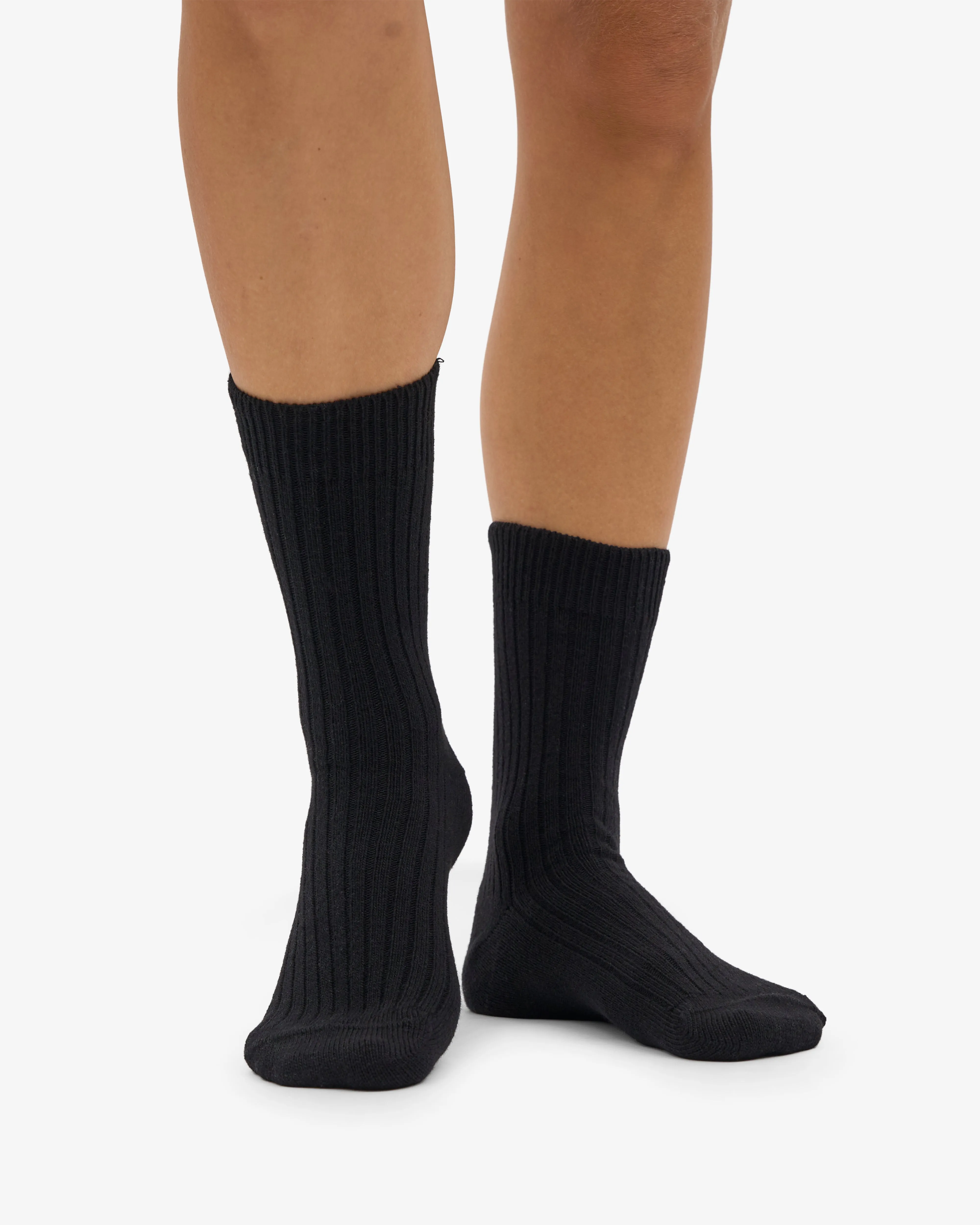 Merino Wool Blend Sock - Deep Black sold by Colorful Standard product image thumbnail 2