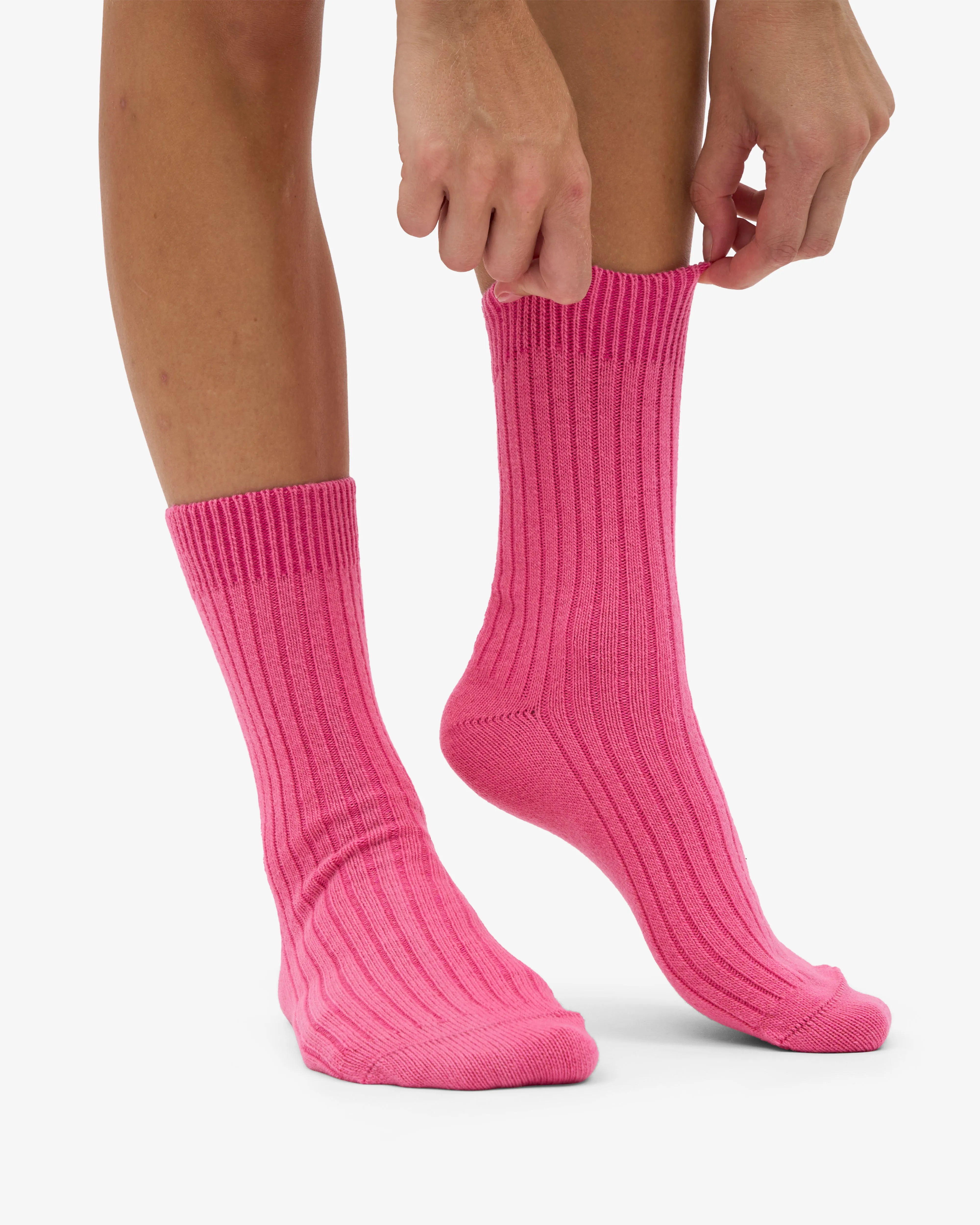 Merino Wool Blend Sock - Bubblegum Pink sold by Colorful Standard product image thumbnail 4