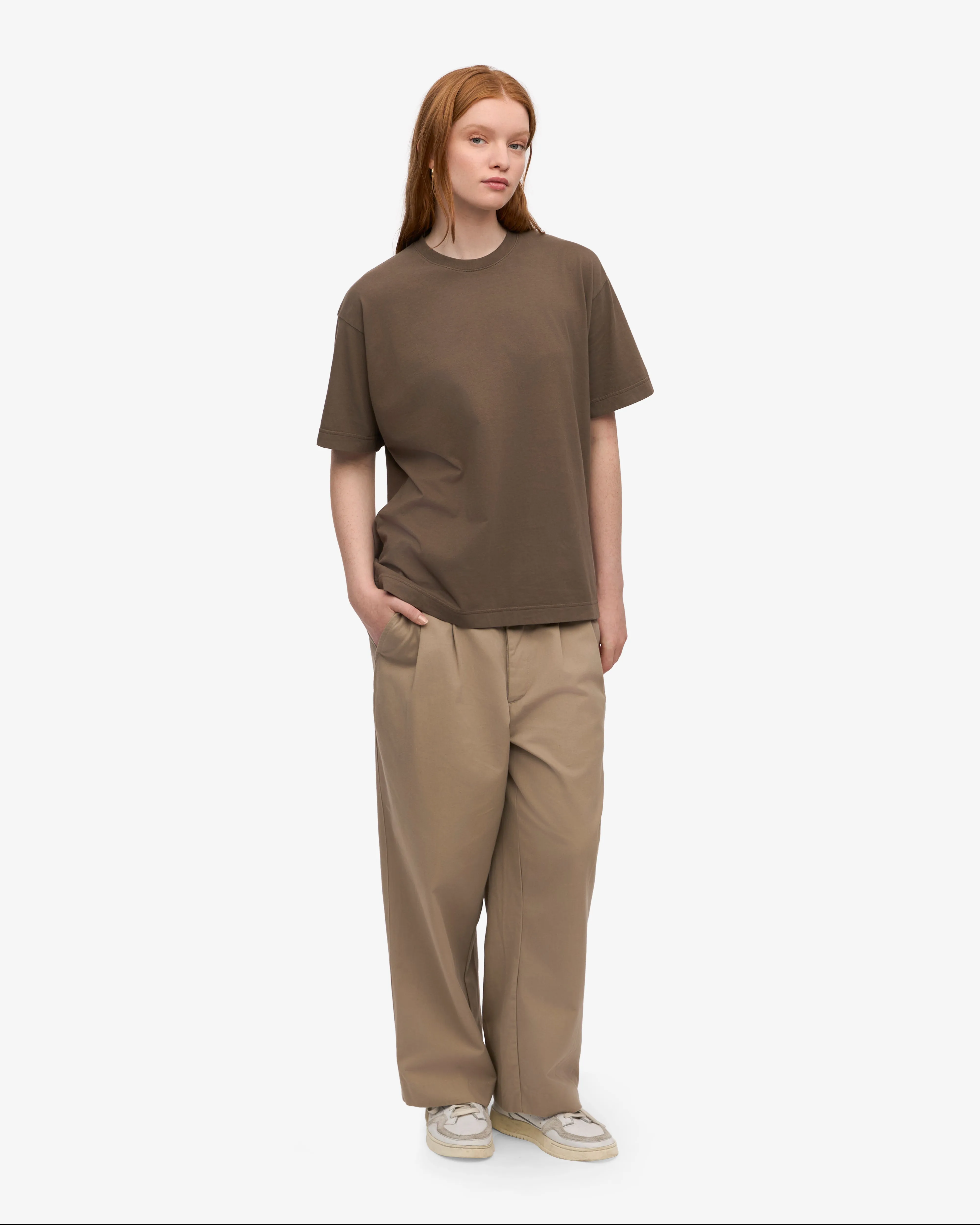 Oversized Organic T-Shirt - Cedar Brown sold by Colorful Standard product image thumbnail 5