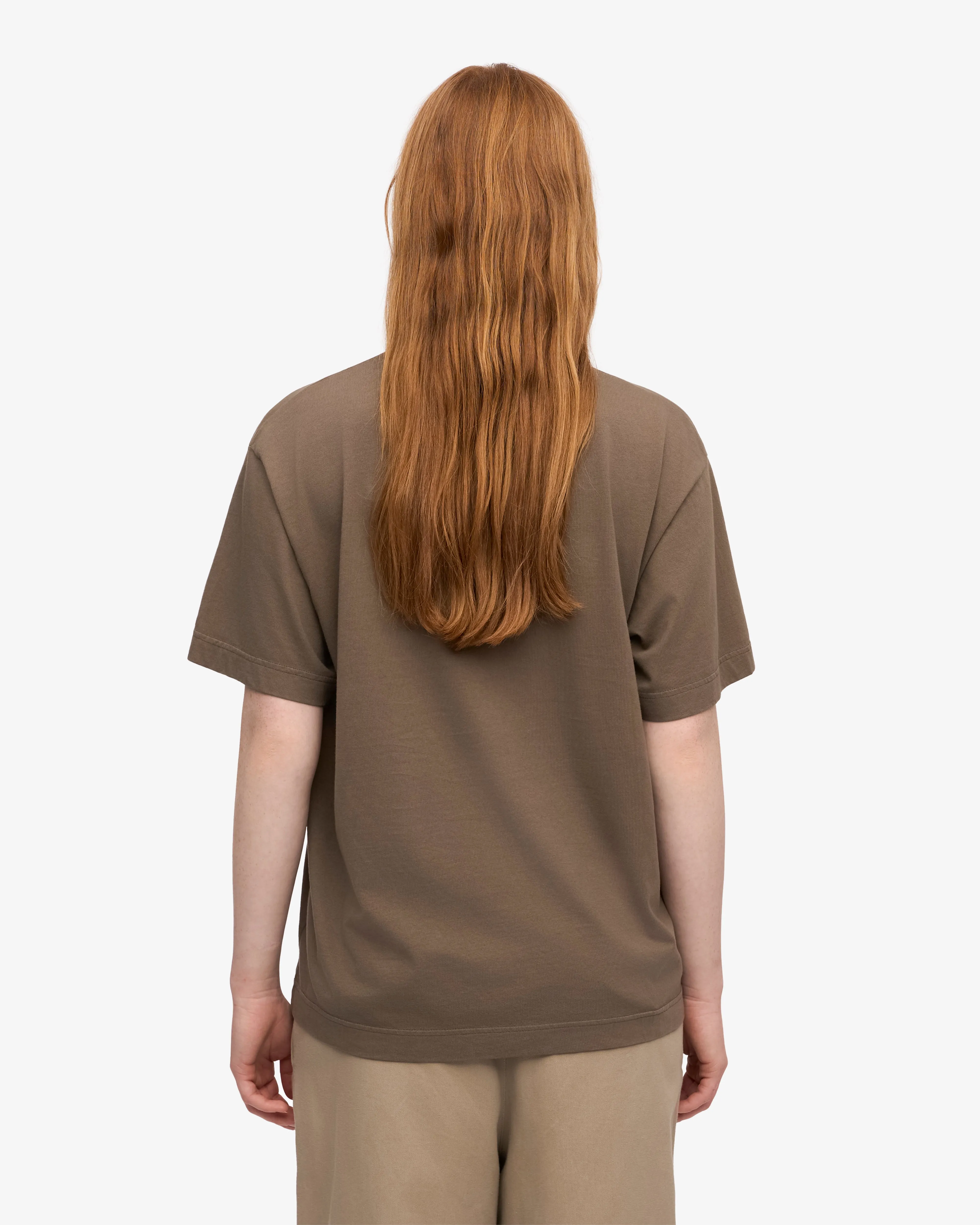 Oversized Organic T-Shirt - Cedar Brown sold by Colorful Standard product image thumbnail 4