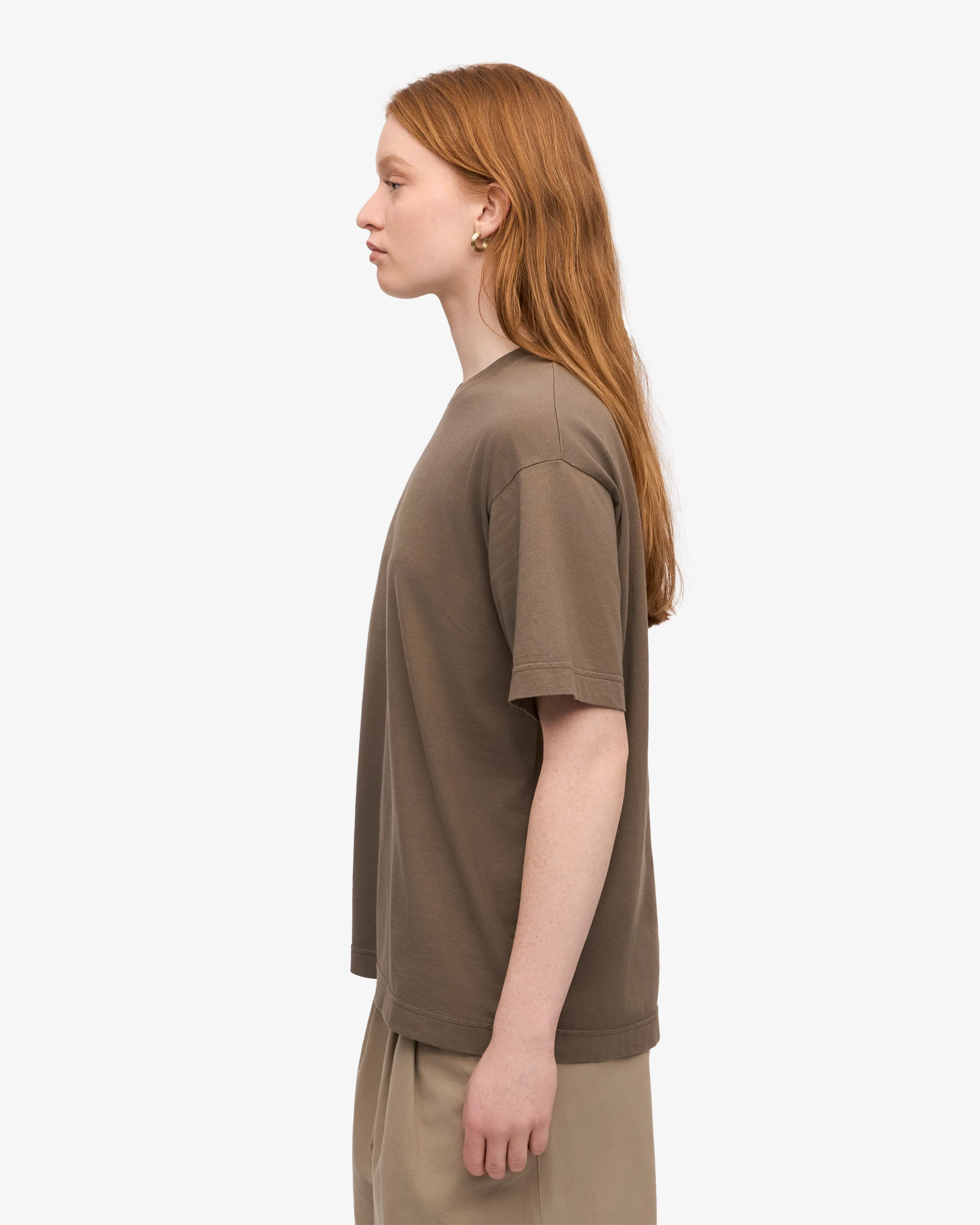 Oversized Organic T-Shirt - Cedar Brown sold by Colorful Standard product image thumbnail 3