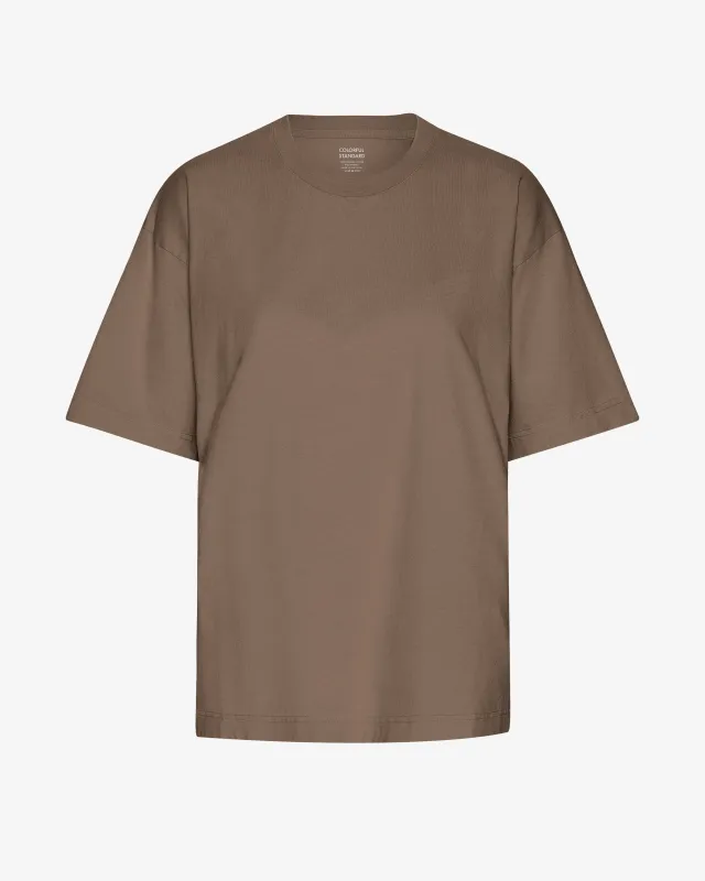 Oversized Organic T-Shirt - Cedar Brown sold by Colorful Standard