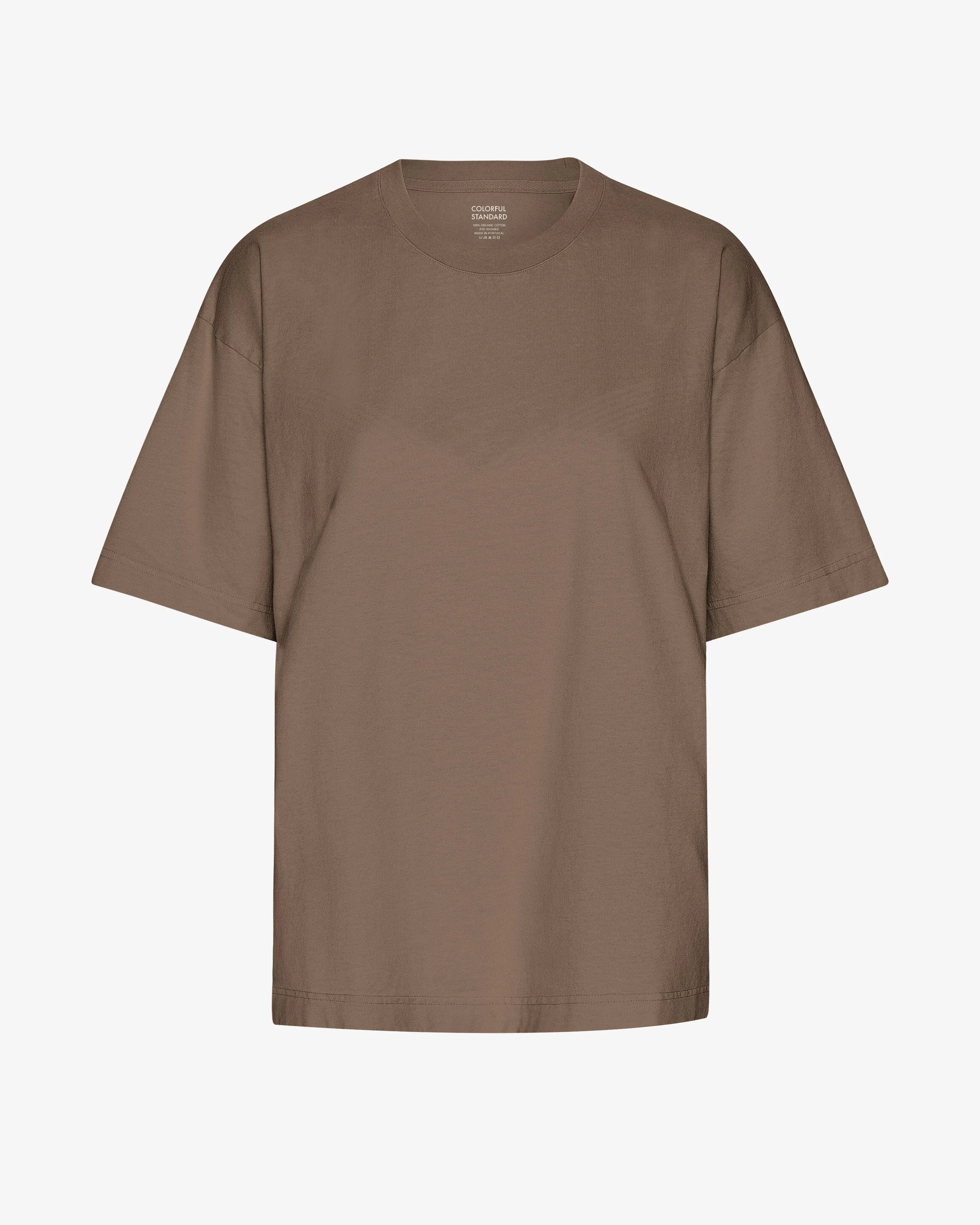 Oversized Organic T-Shirt - Cedar Brown sold by Colorful Standard