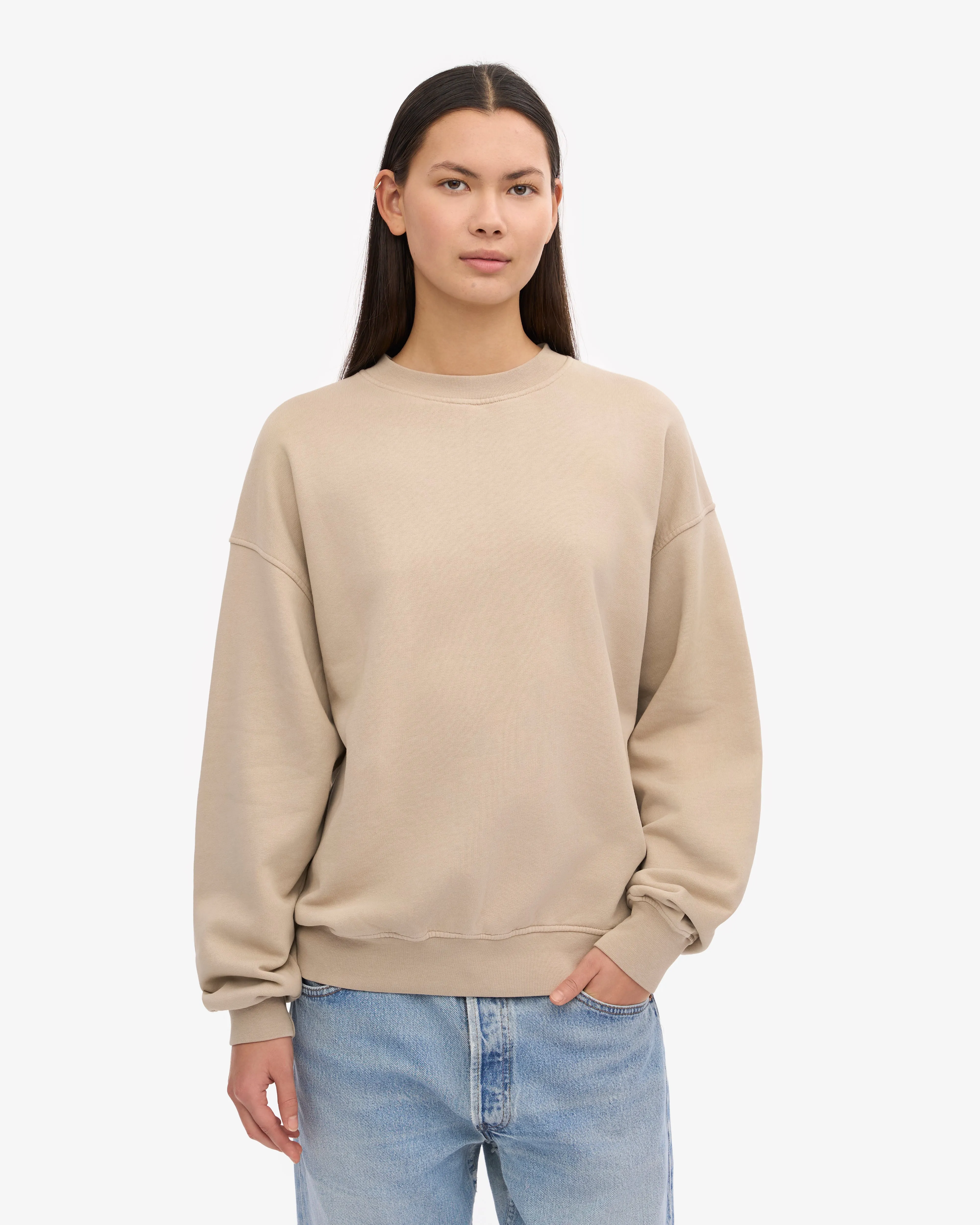 Organic Oversized Crew - Oyster Grey sold by Colorful Standard product image thumbnail 2