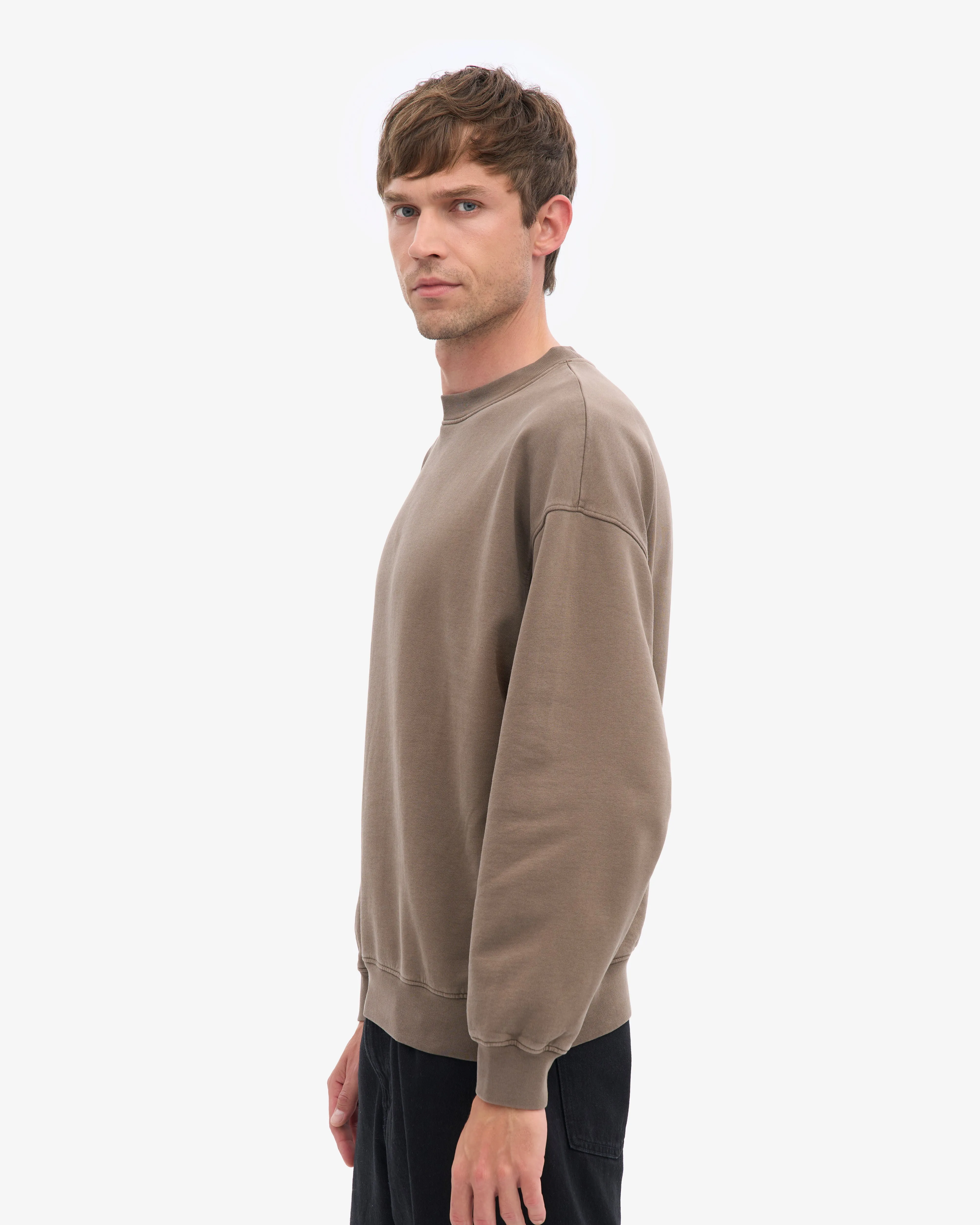 Organic Oversized Crew - Cedar Brown sold by Colorful Standard product image thumbnail 3