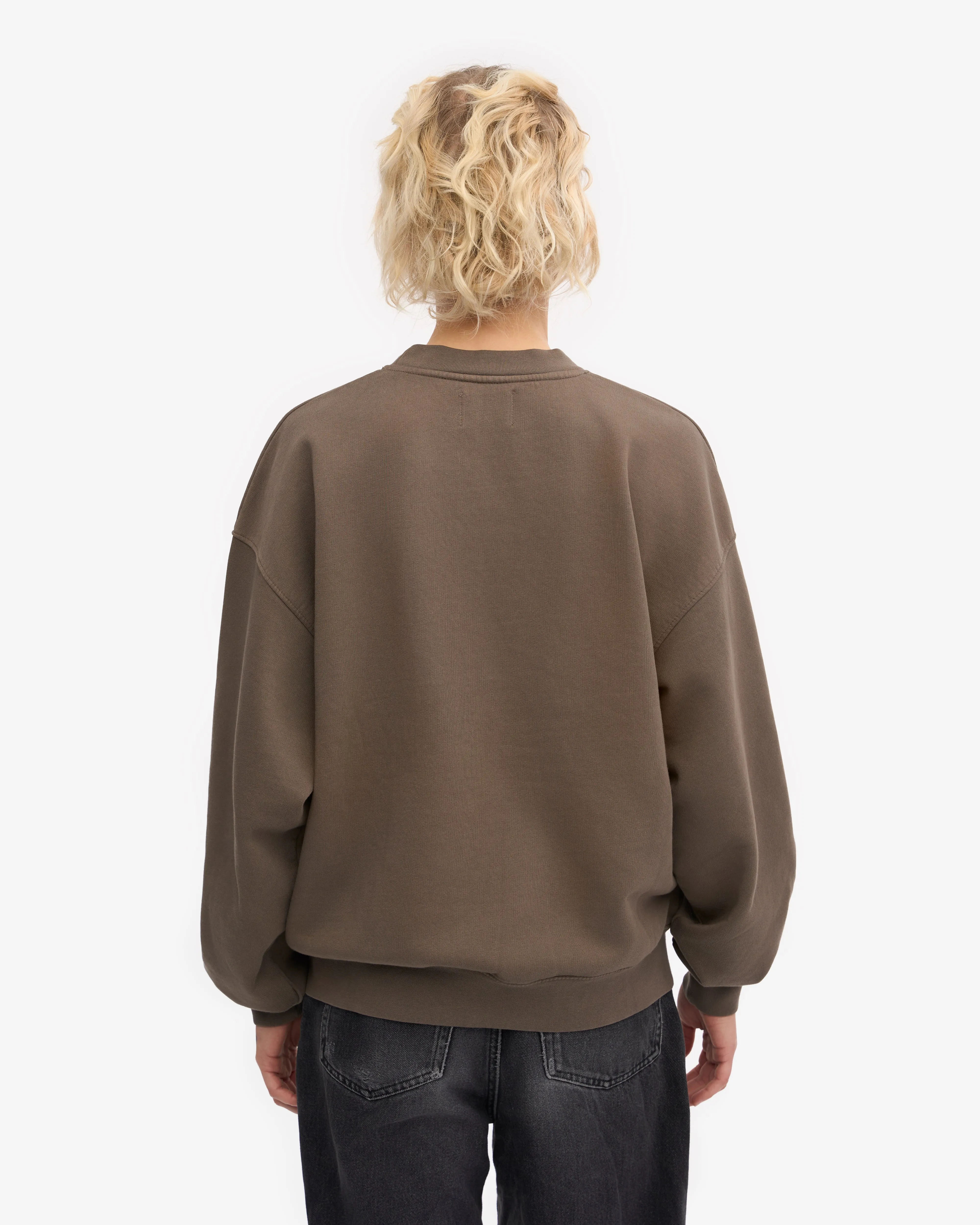 Organic Oversized Crew - Cedar Brown sold by Colorful Standard product image thumbnail 4