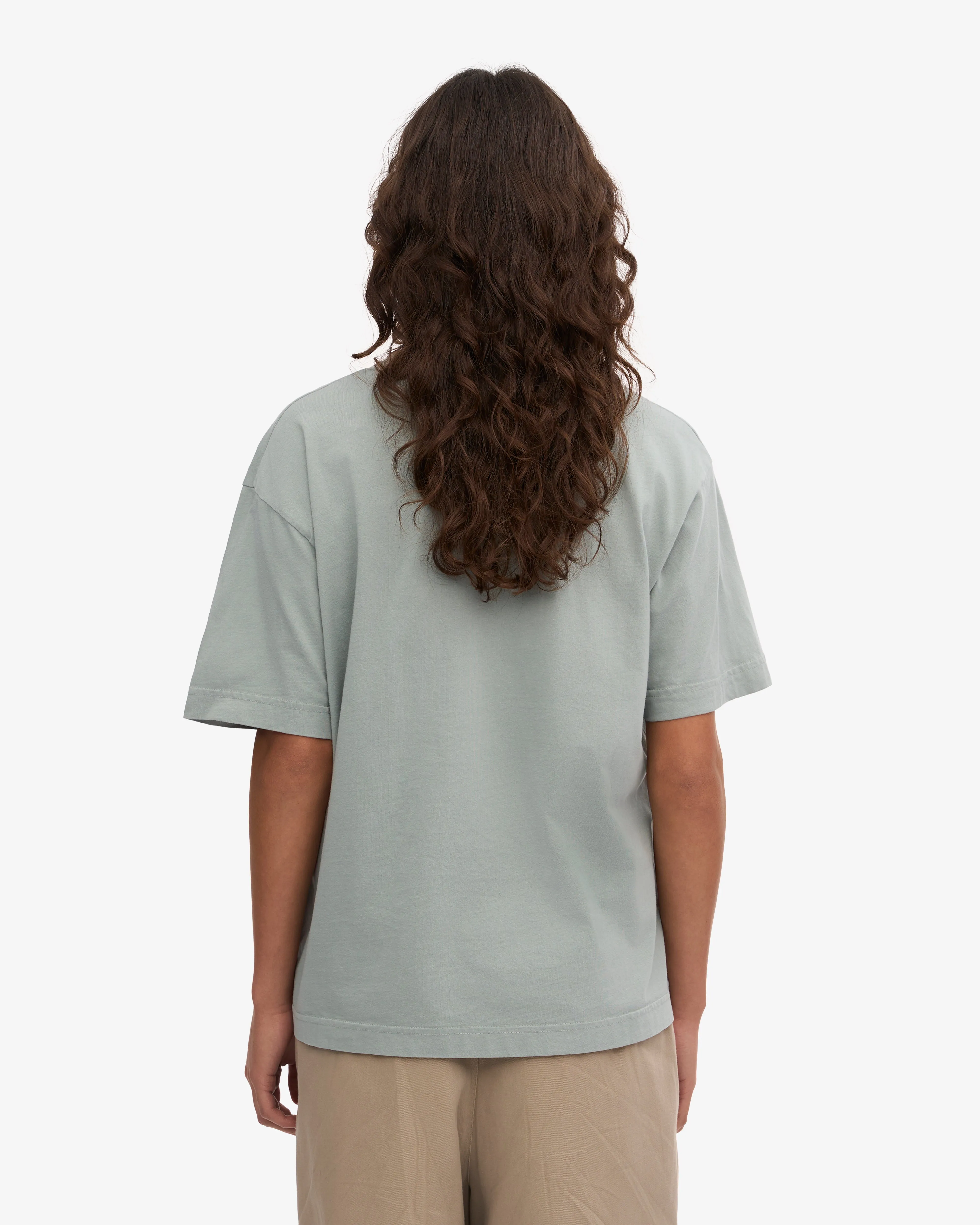 Oversized Organic T-Shirt - Steel Blue sold by Colorful Standard product image thumbnail 4