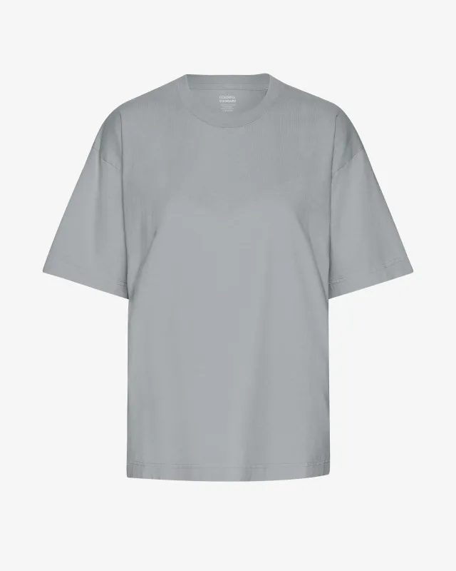 Oversized Organic T-Shirt - Steel Blue sold by Colorful Standard