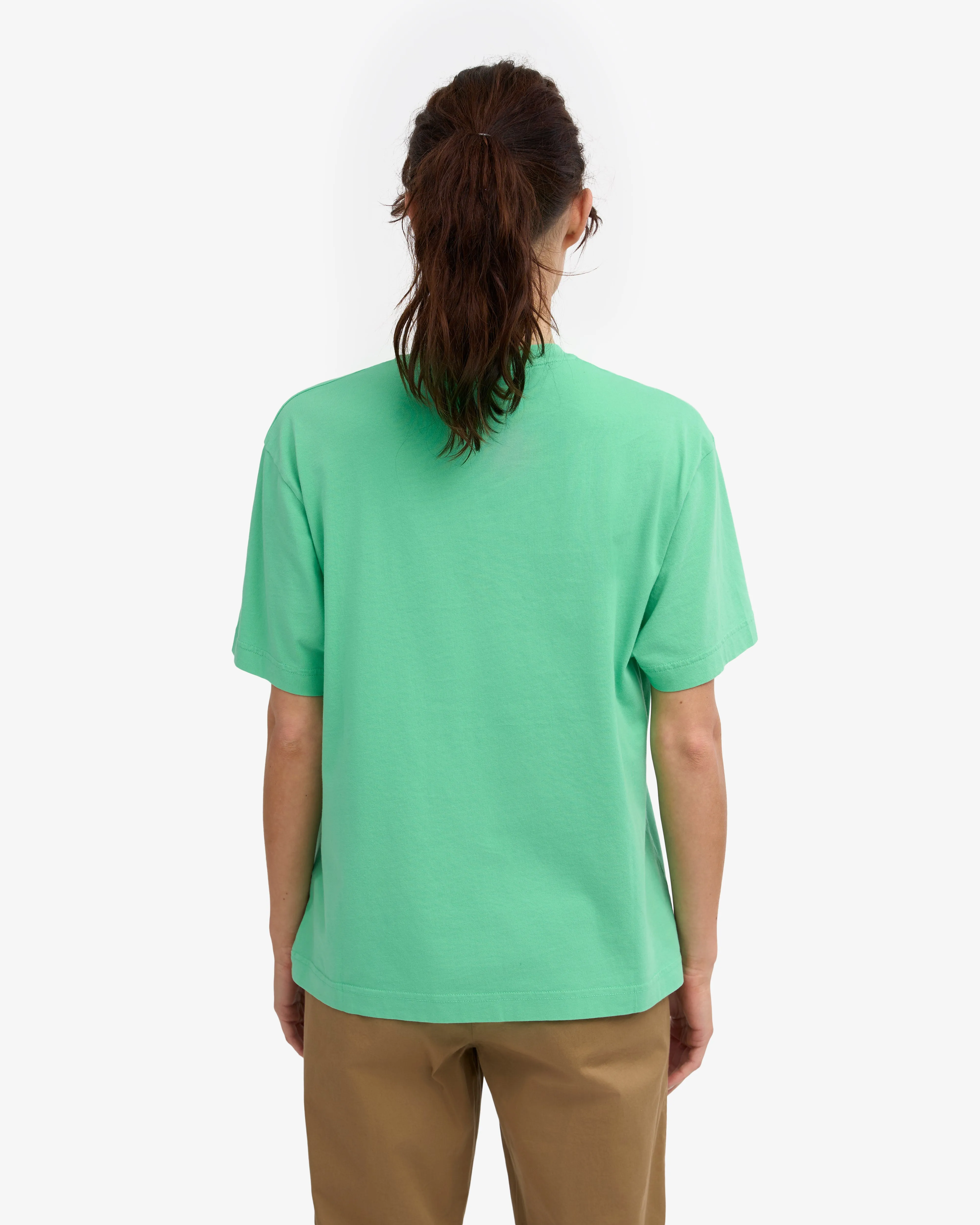 Oversized Organic T-Shirt - Spring Green sold by Colorful Standard product image thumbnail 4