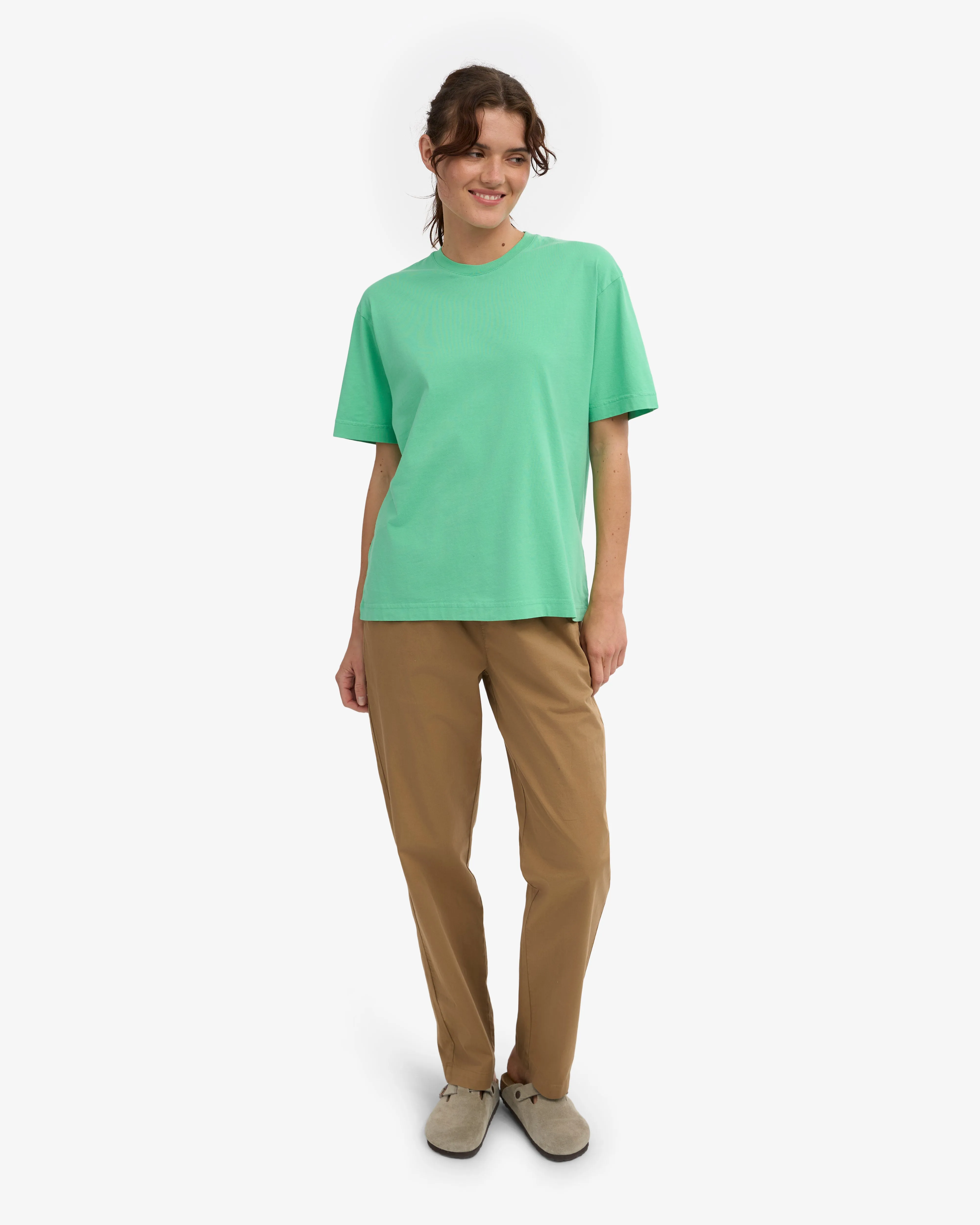 Oversized Organic T-Shirt - Spring Green sold by Colorful Standard product image thumbnail 5