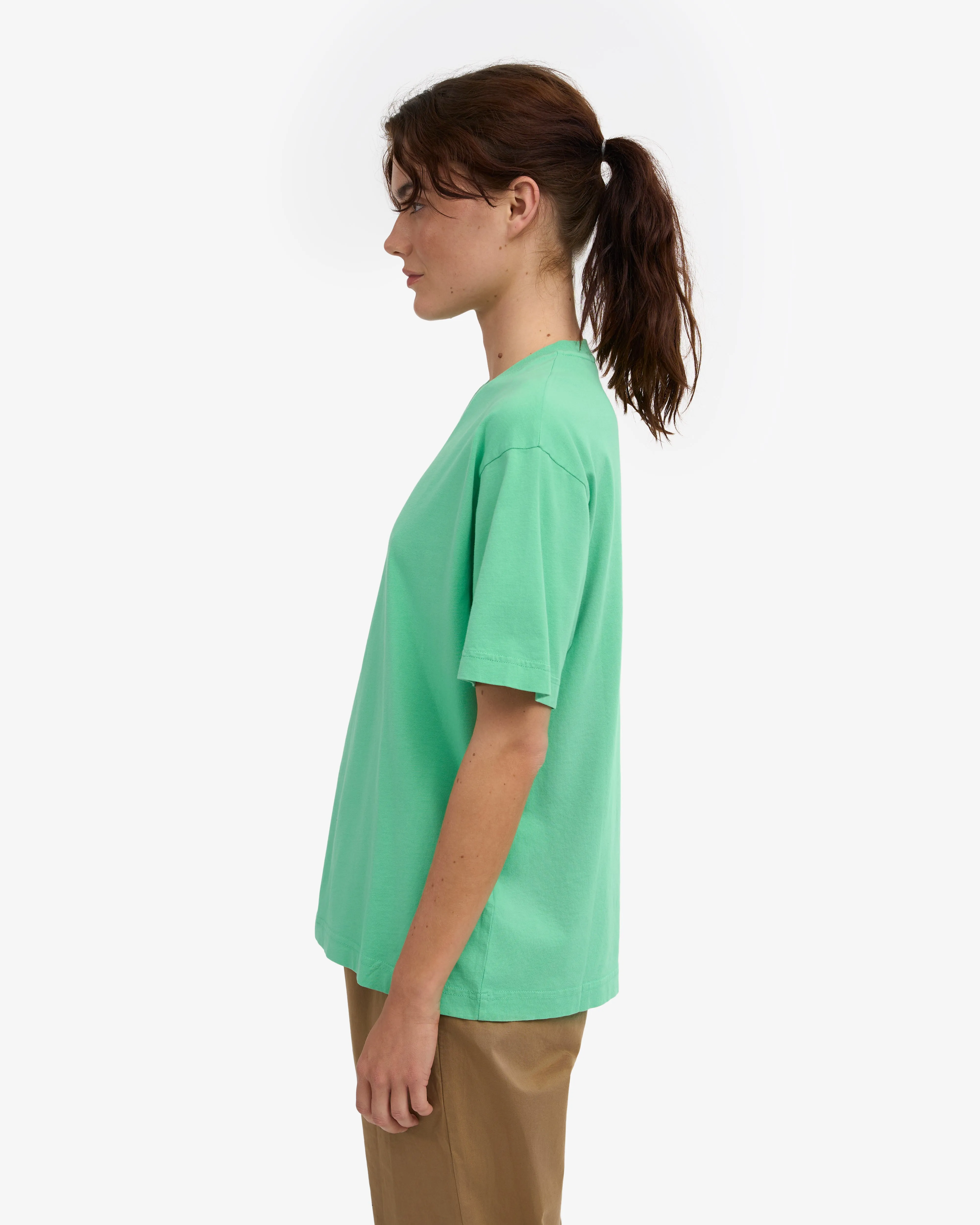 Oversized Organic T-Shirt - Spring Green sold by Colorful Standard product image thumbnail 3