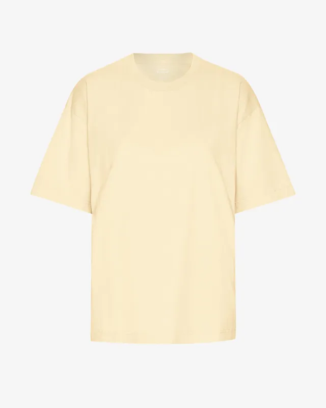 Oversized Organic T-Shirt - Soft Yellow sold by Colorful Standard