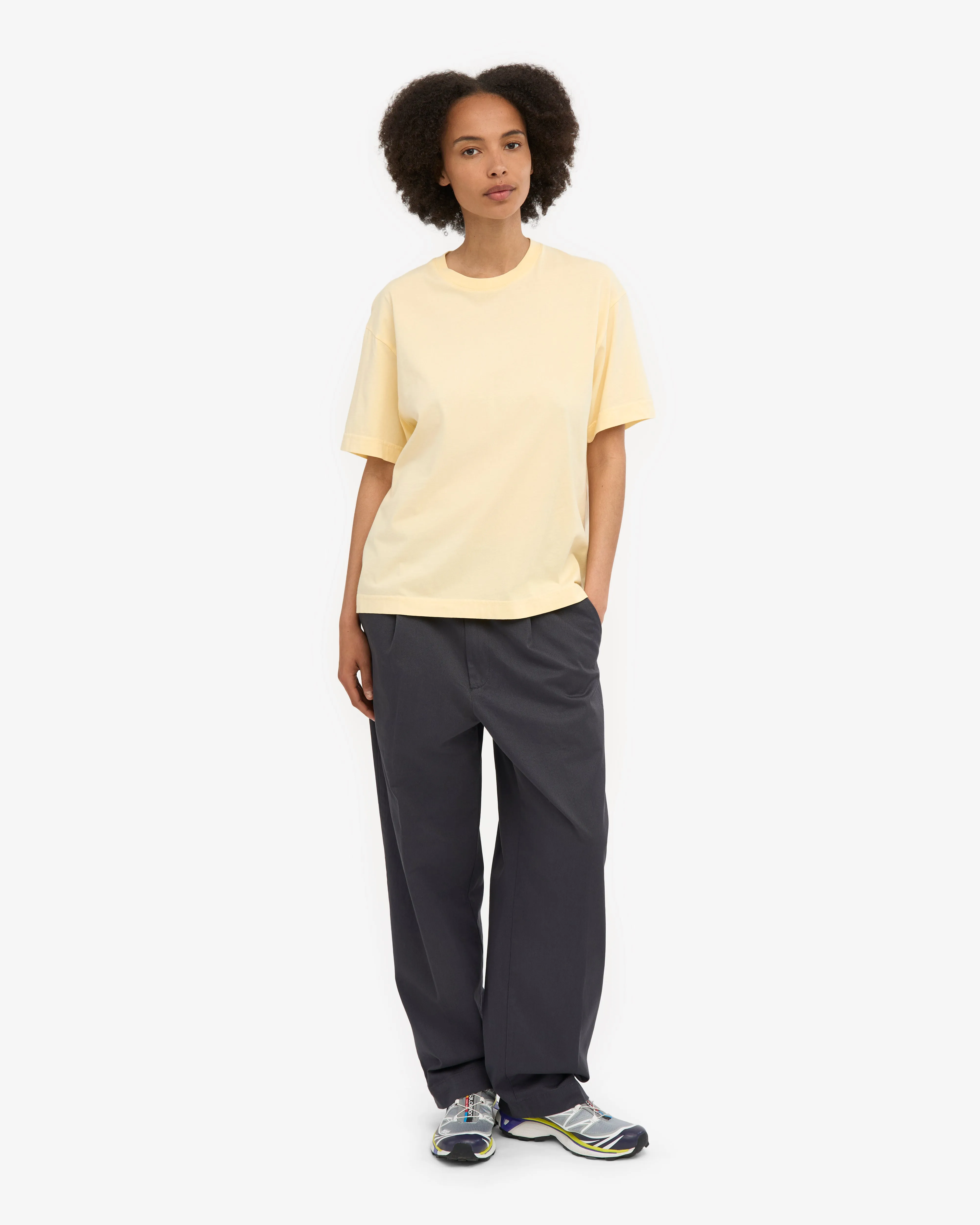 Oversized Organic T-Shirt - Soft Yellow sold by Colorful Standard product image thumbnail 5