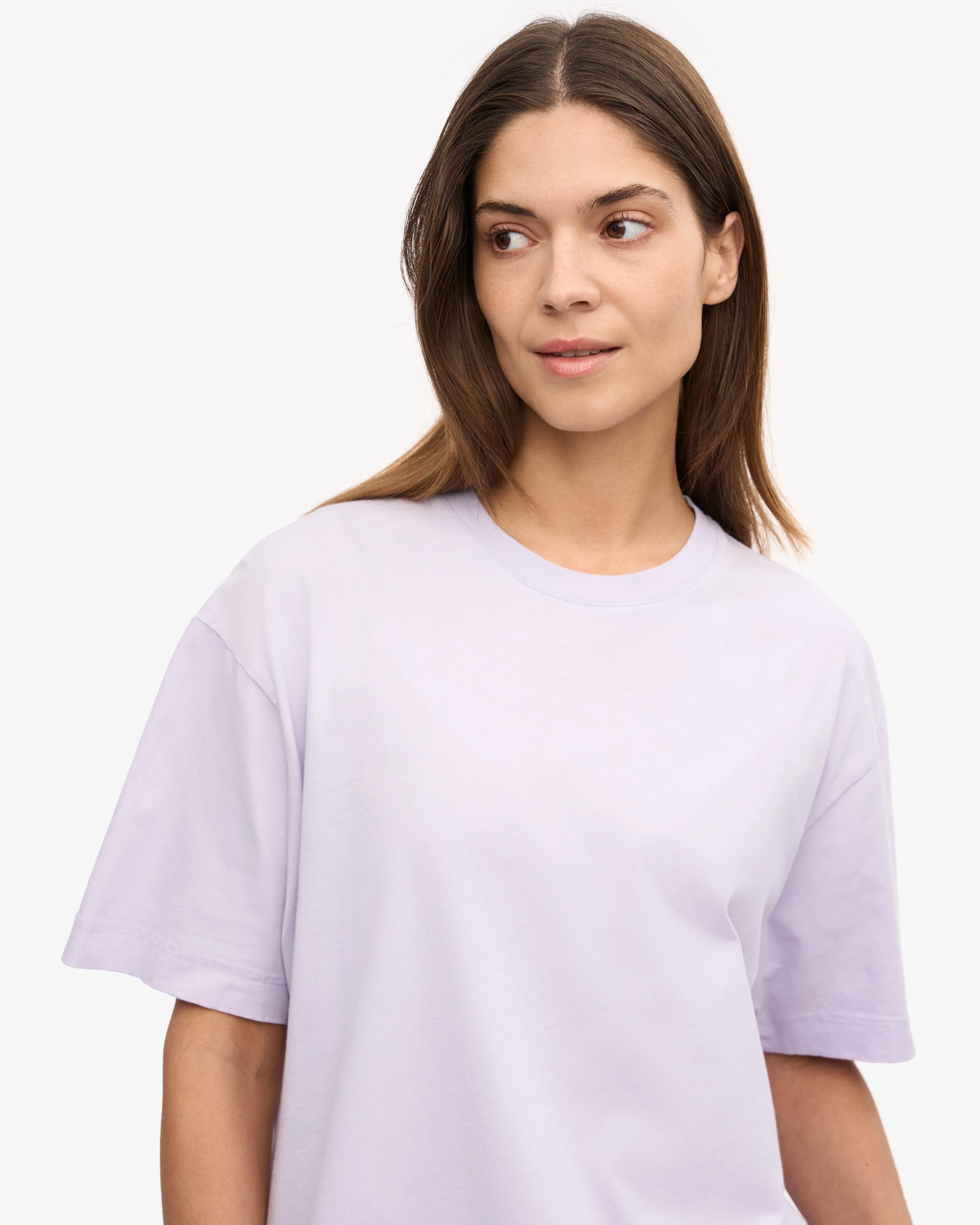 Oversized Organic T-Shirt - Soft Lavender sold by Colorful Standard product image thumbnail 5