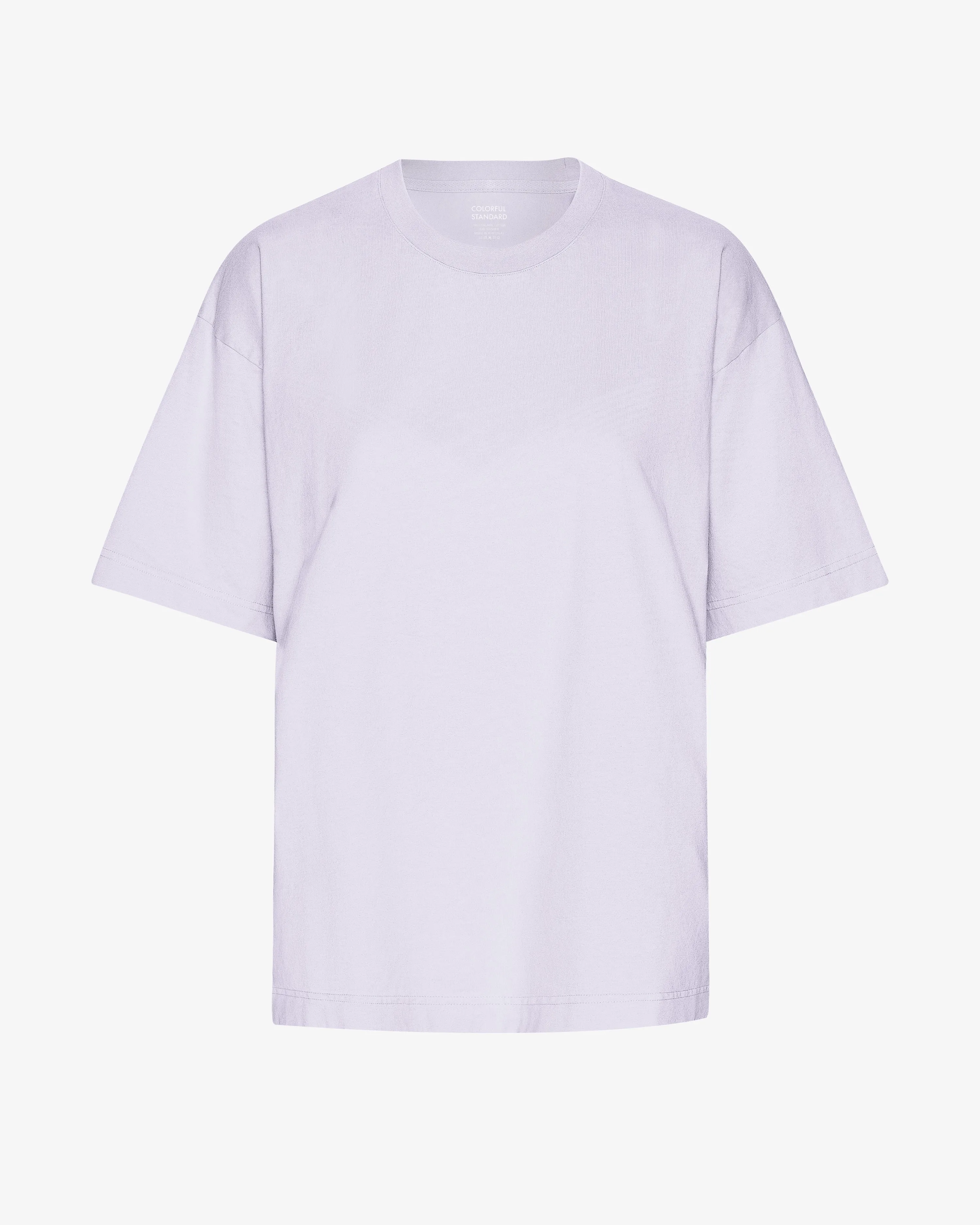 Oversized Organic T-Shirt - Soft Lavender sold by Colorful Standard