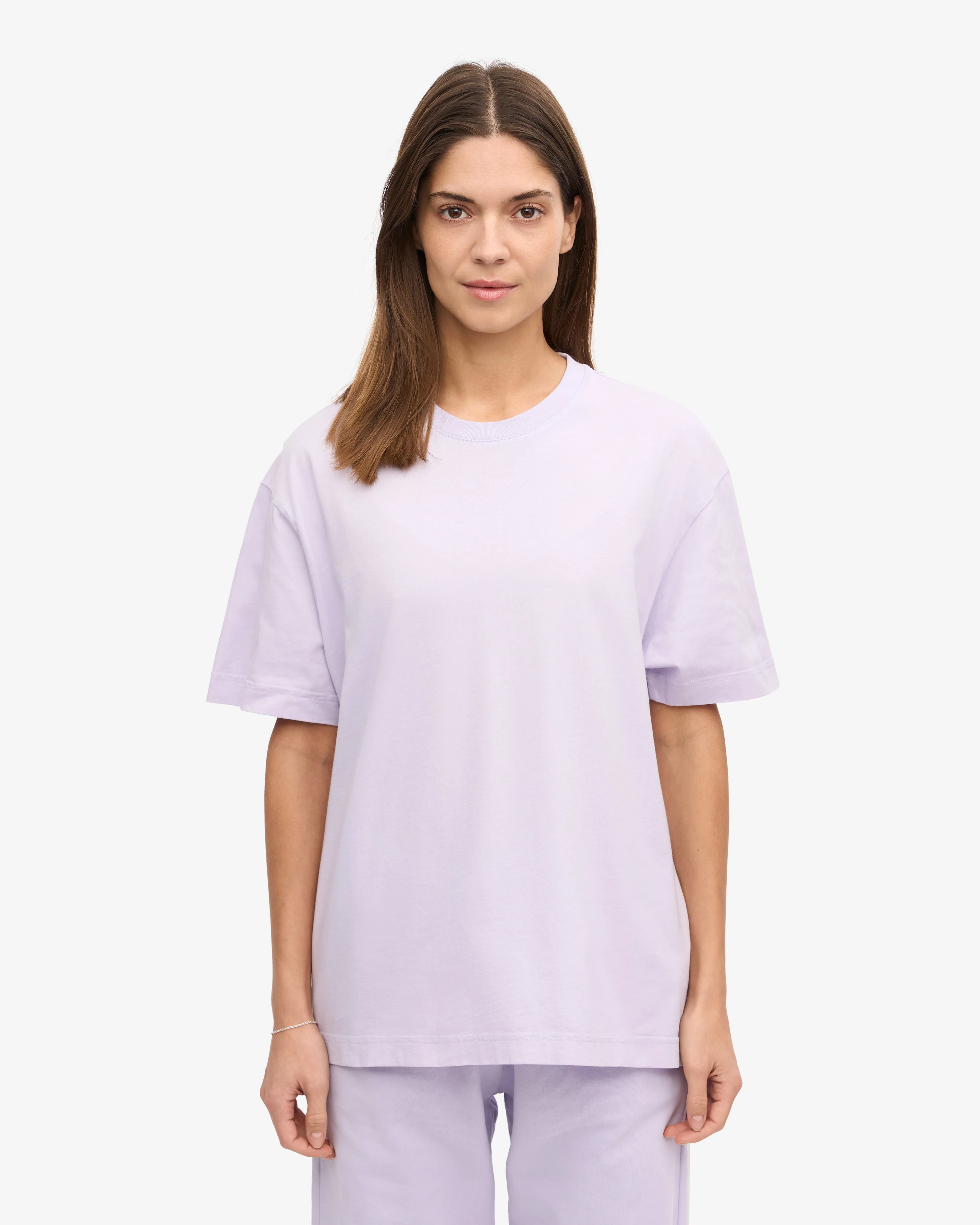 Oversized Organic T-Shirt - Soft Lavender sold by Colorful Standard product image thumbnail 2
