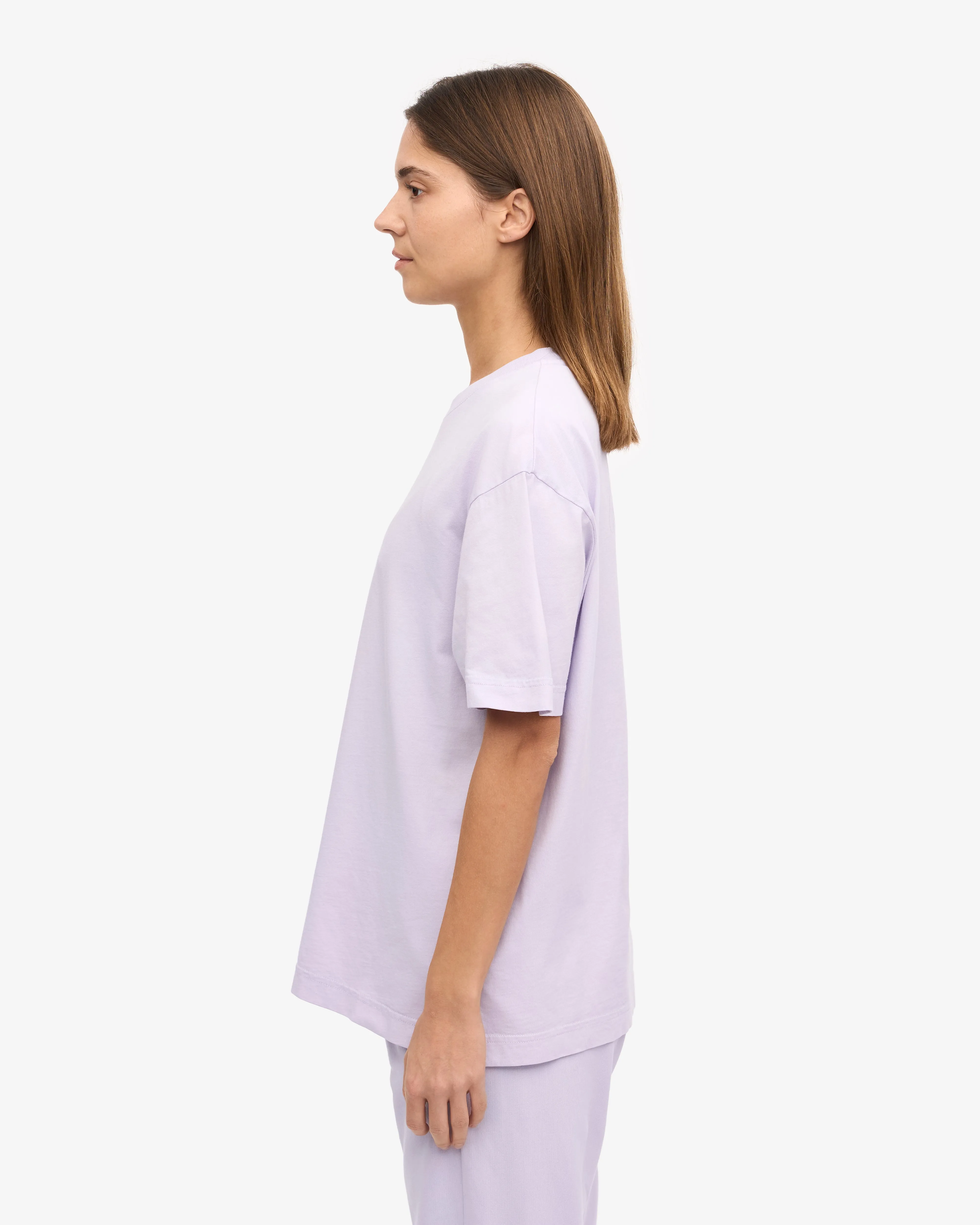Oversized Organic T-Shirt - Soft Lavender sold by Colorful Standard product image thumbnail 3