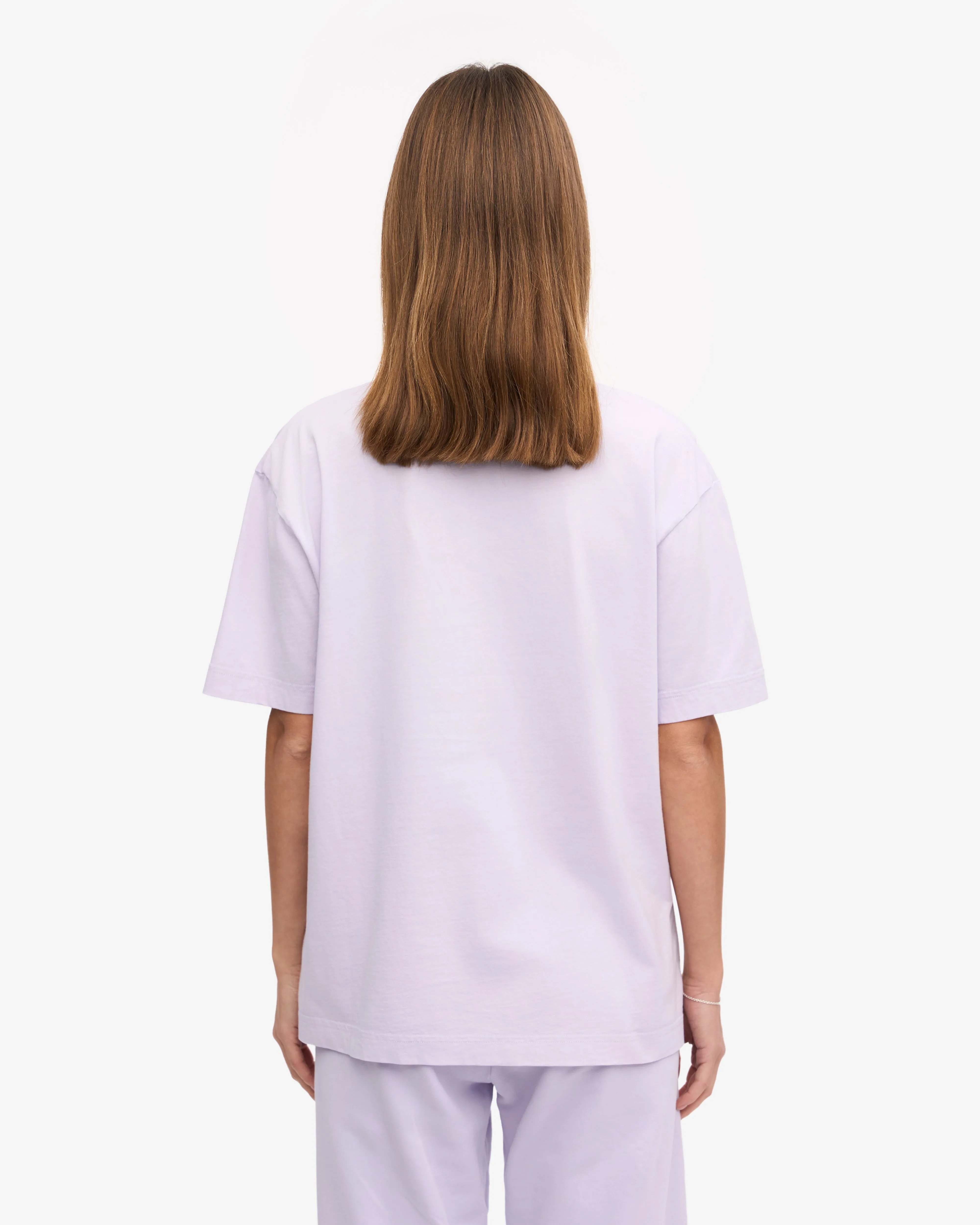 Oversized Organic T-Shirt - Soft Lavender sold by Colorful Standard product image thumbnail 4