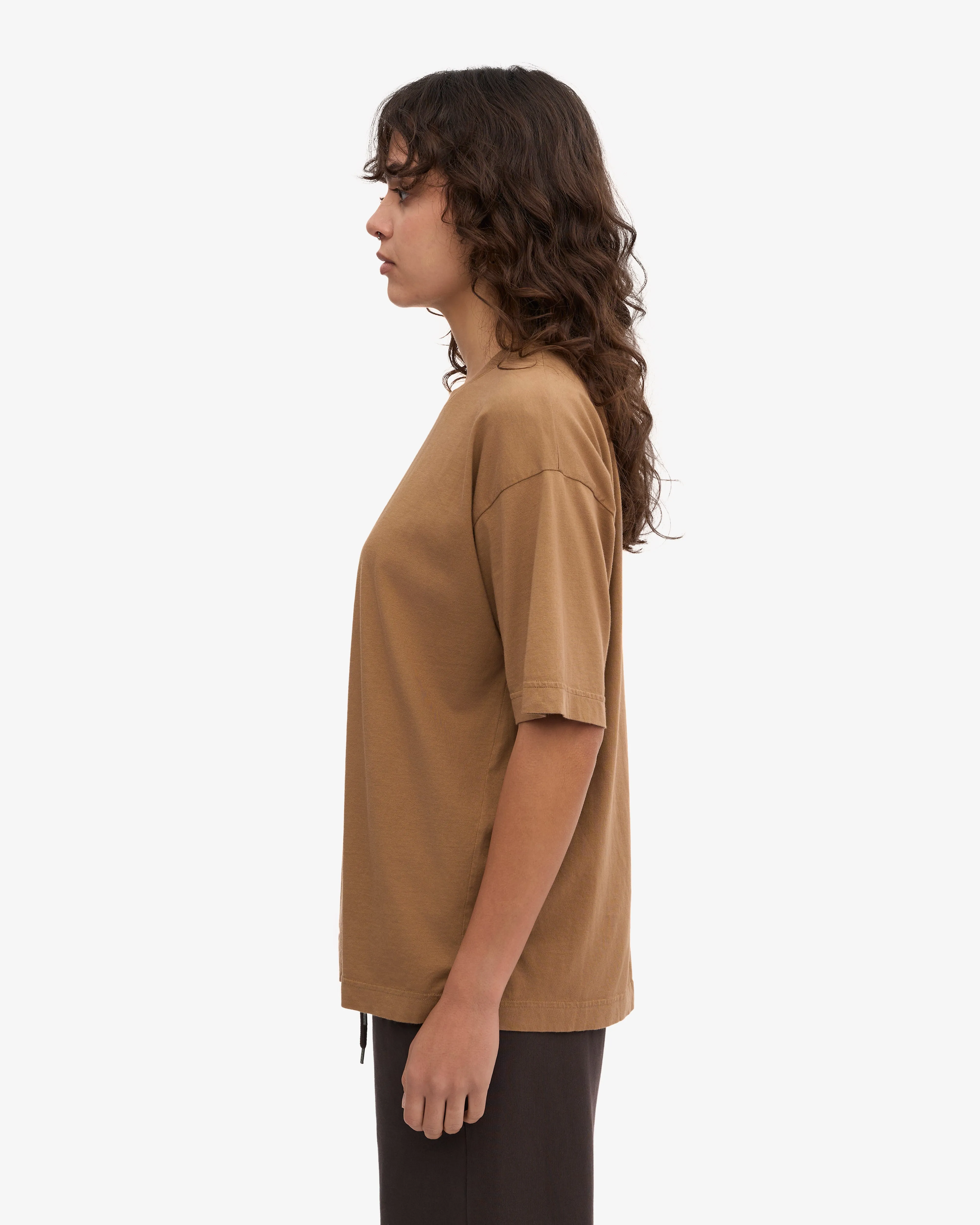 Oversized Organic T-Shirt - Sahara Camel sold by Colorful Standard product image thumbnail 3