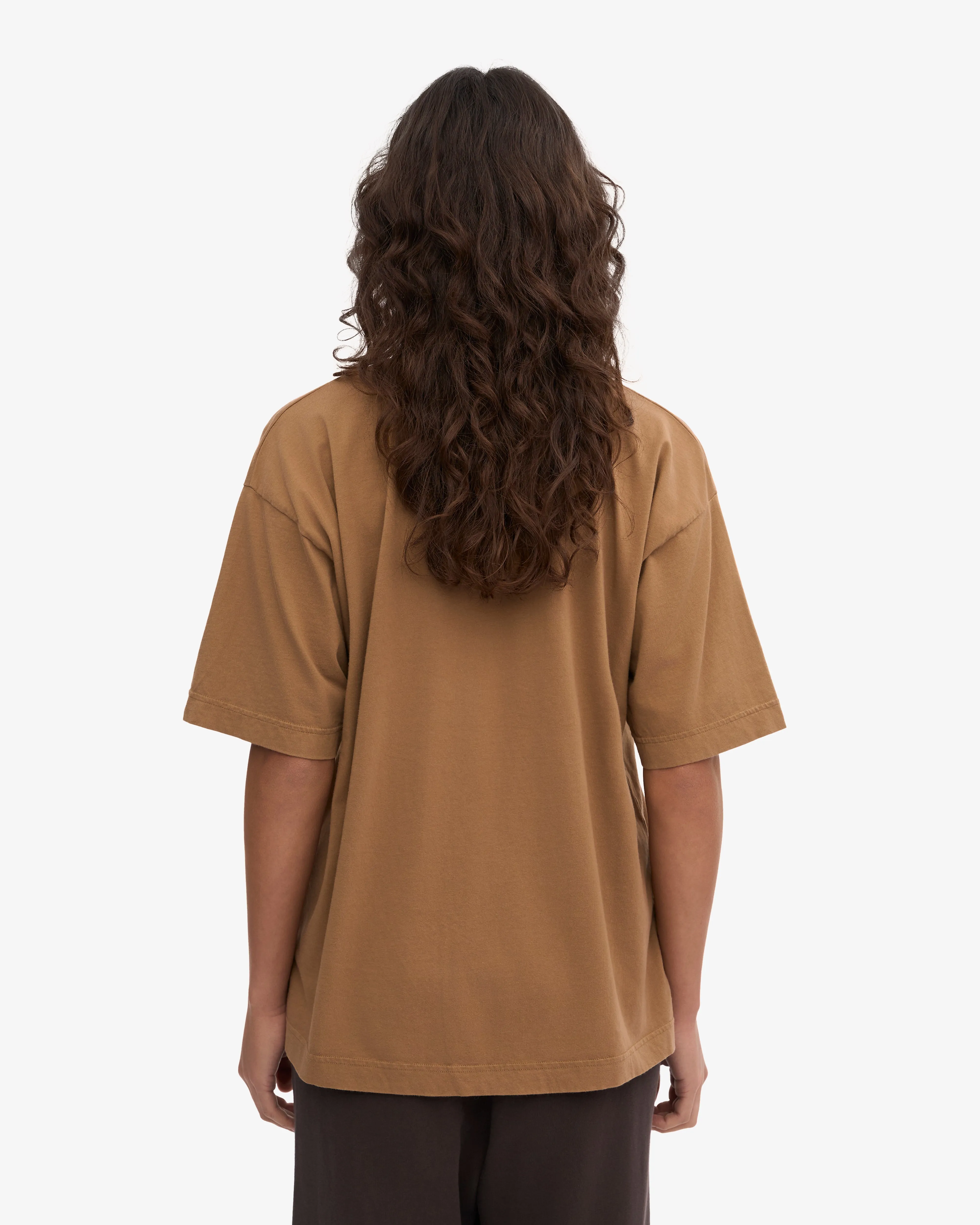 Oversized Organic T-Shirt - Sahara Camel sold by Colorful Standard product image thumbnail 4
