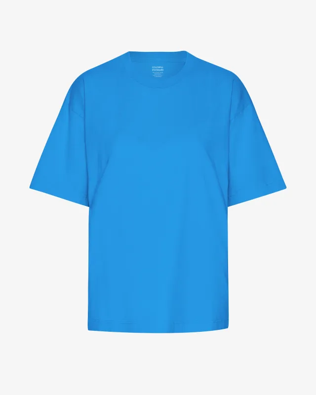 Oversized Organic T-Shirt - Pacific Blue sold by Colorful Standard