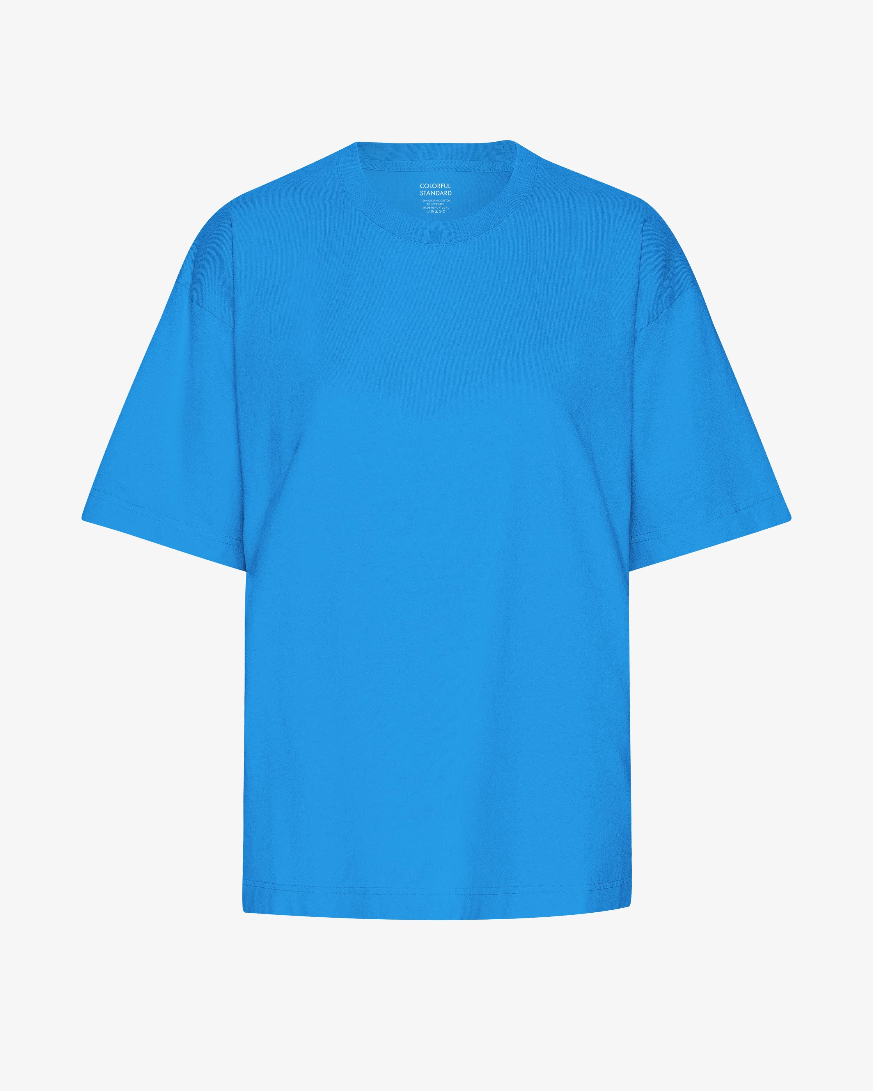 Oversized Organic T-Shirt - Pacific Blue sold by Colorful Standard