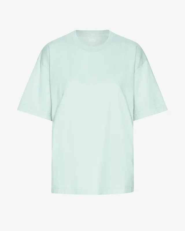 Oversized Organic T-Shirt - Light Aqua sold by Colorful Standard