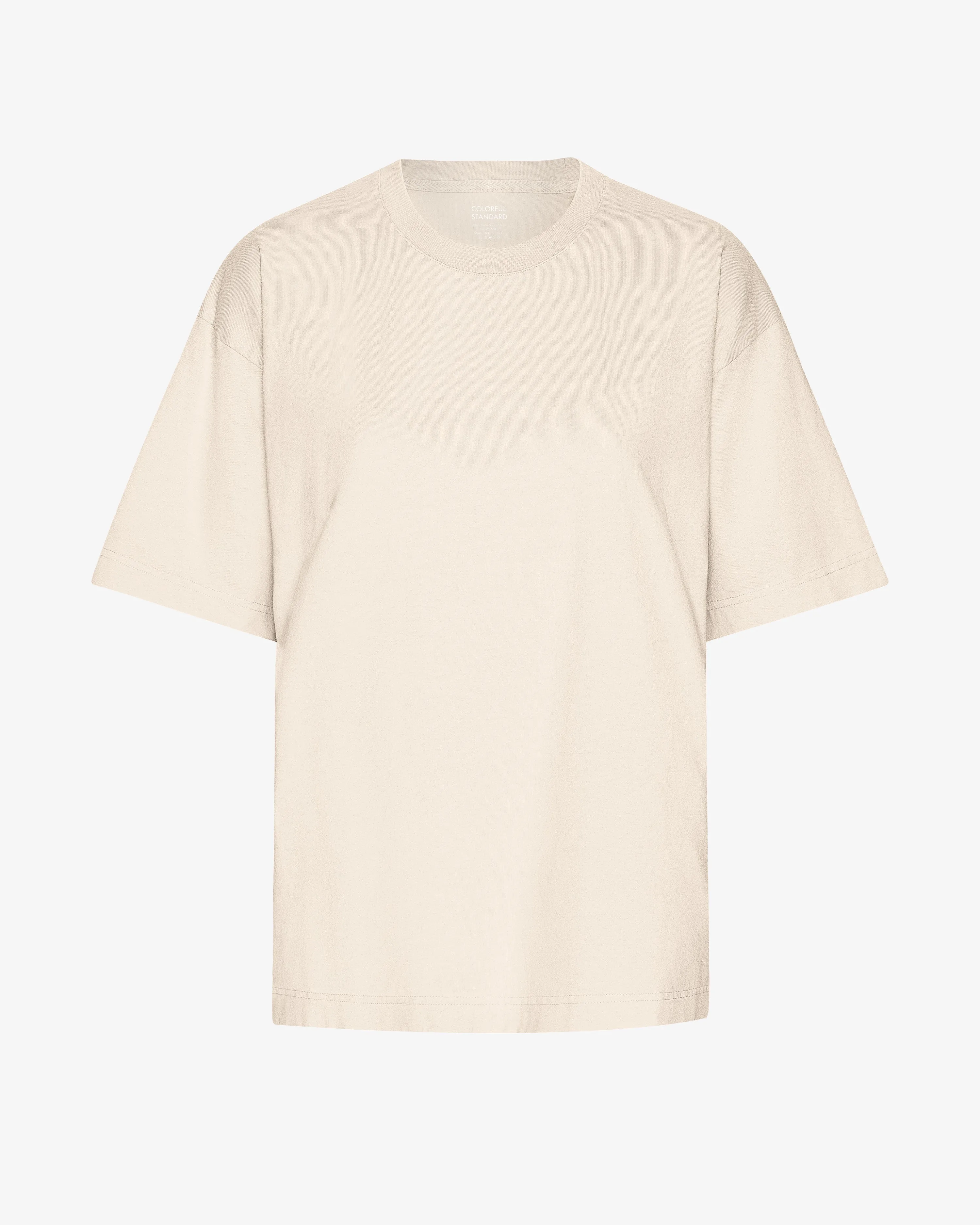 Oversized Organic T-Shirt - Ivory White sold by Colorful Standard