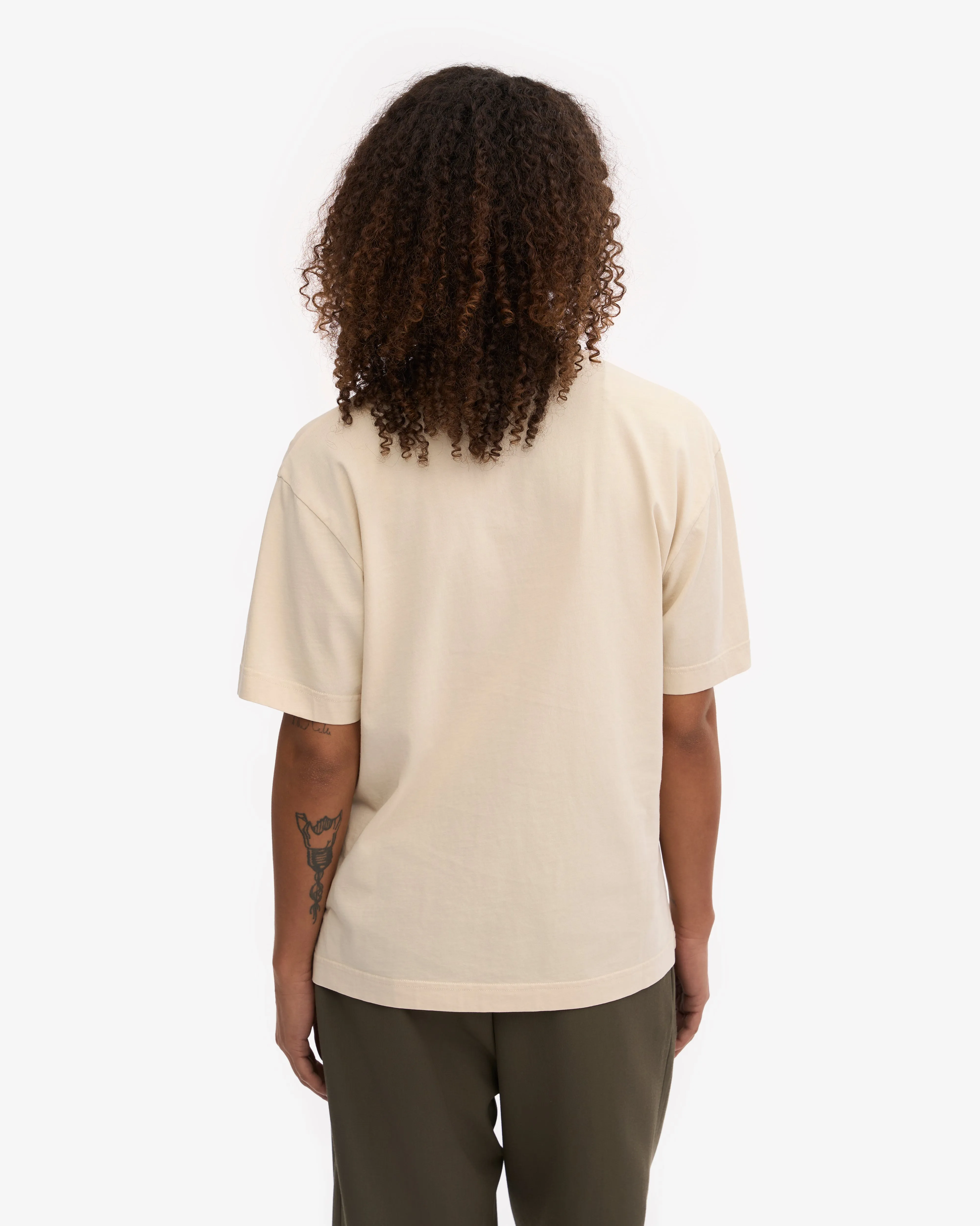 Oversized Organic T-Shirt - Ivory White sold by Colorful Standard product image thumbnail 4