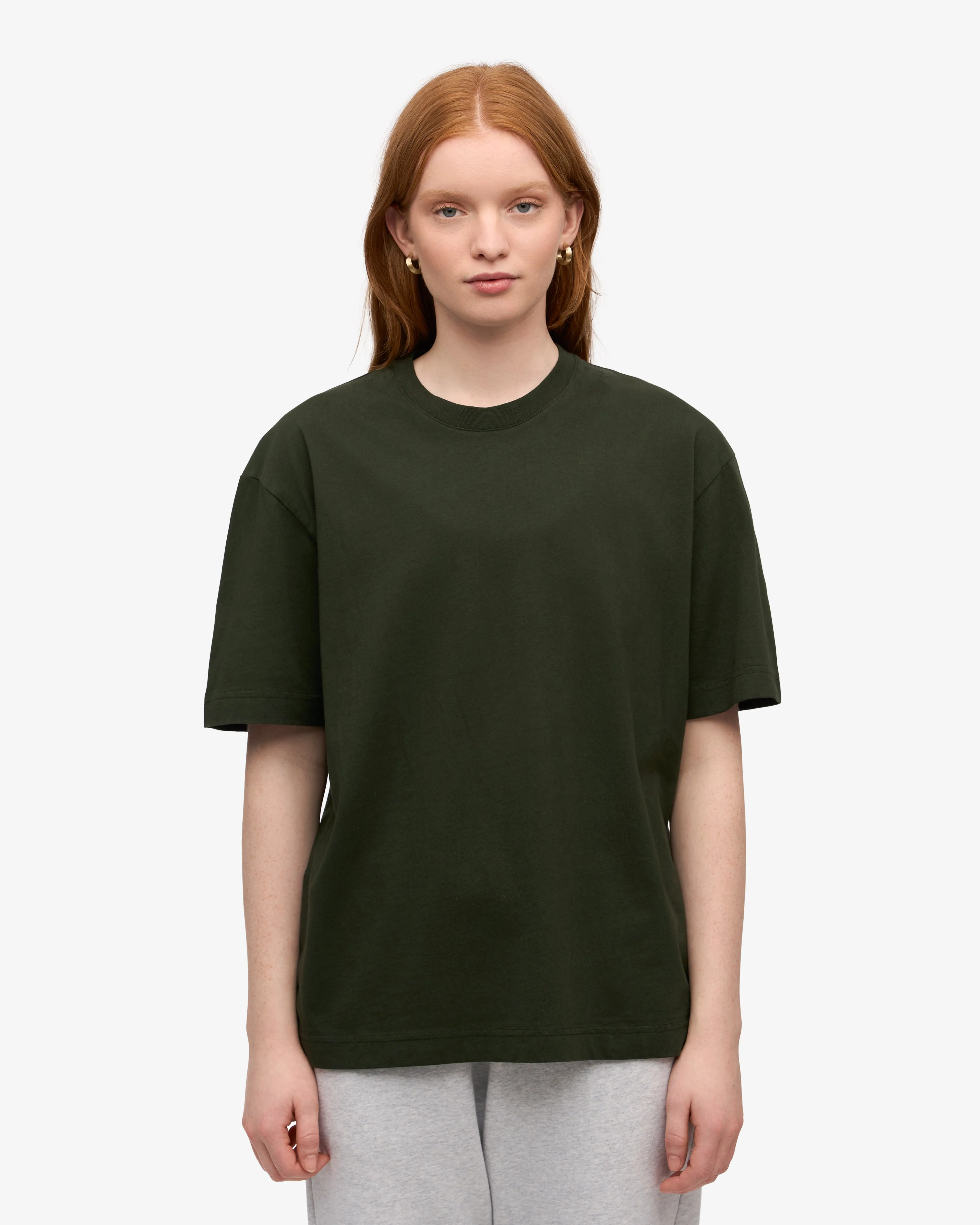 Oversized Organic T-Shirt - Hunter Green sold by Colorful Standard product image thumbnail 2