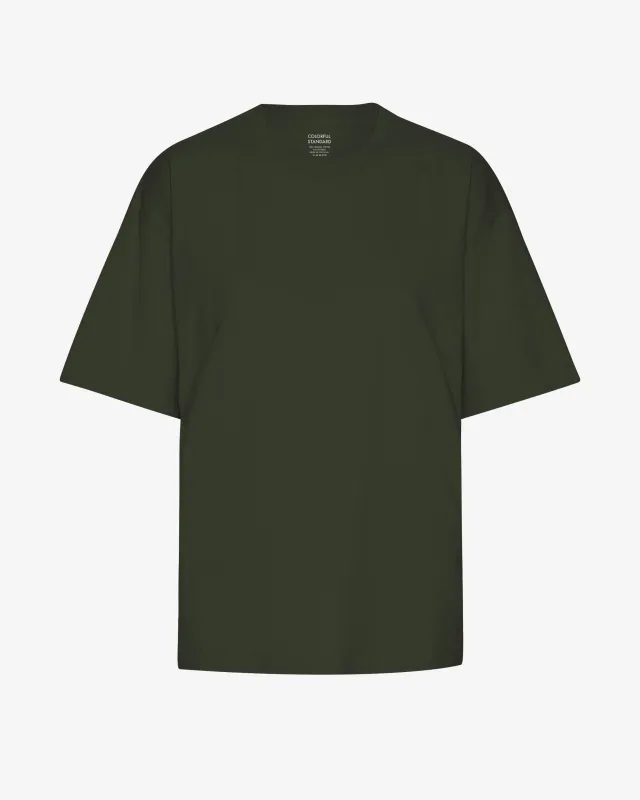 Oversized Organic T-Shirt - Hunter Green sold by Colorful Standard