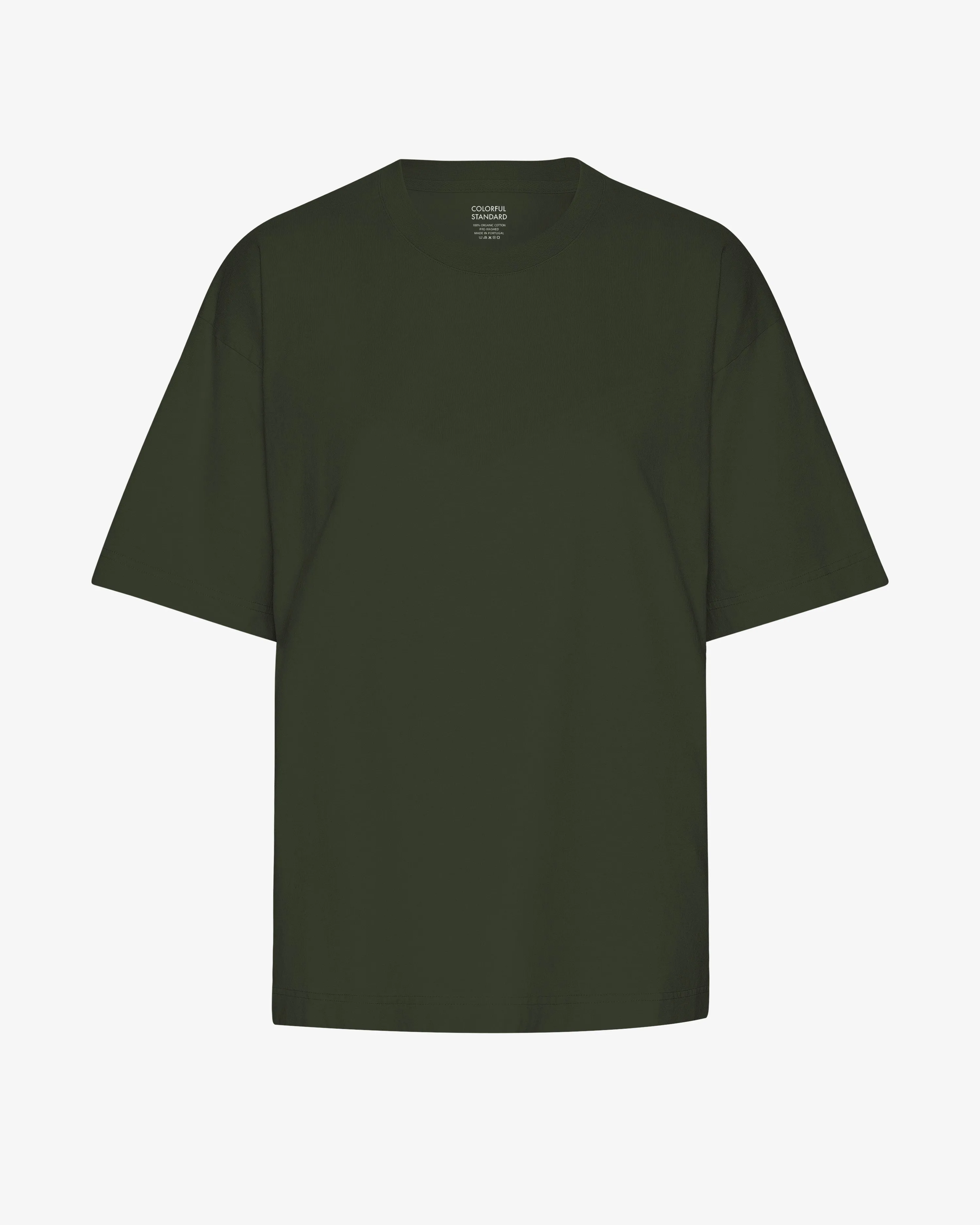 Oversized Organic T-Shirt - Hunter Green sold by Colorful Standard
