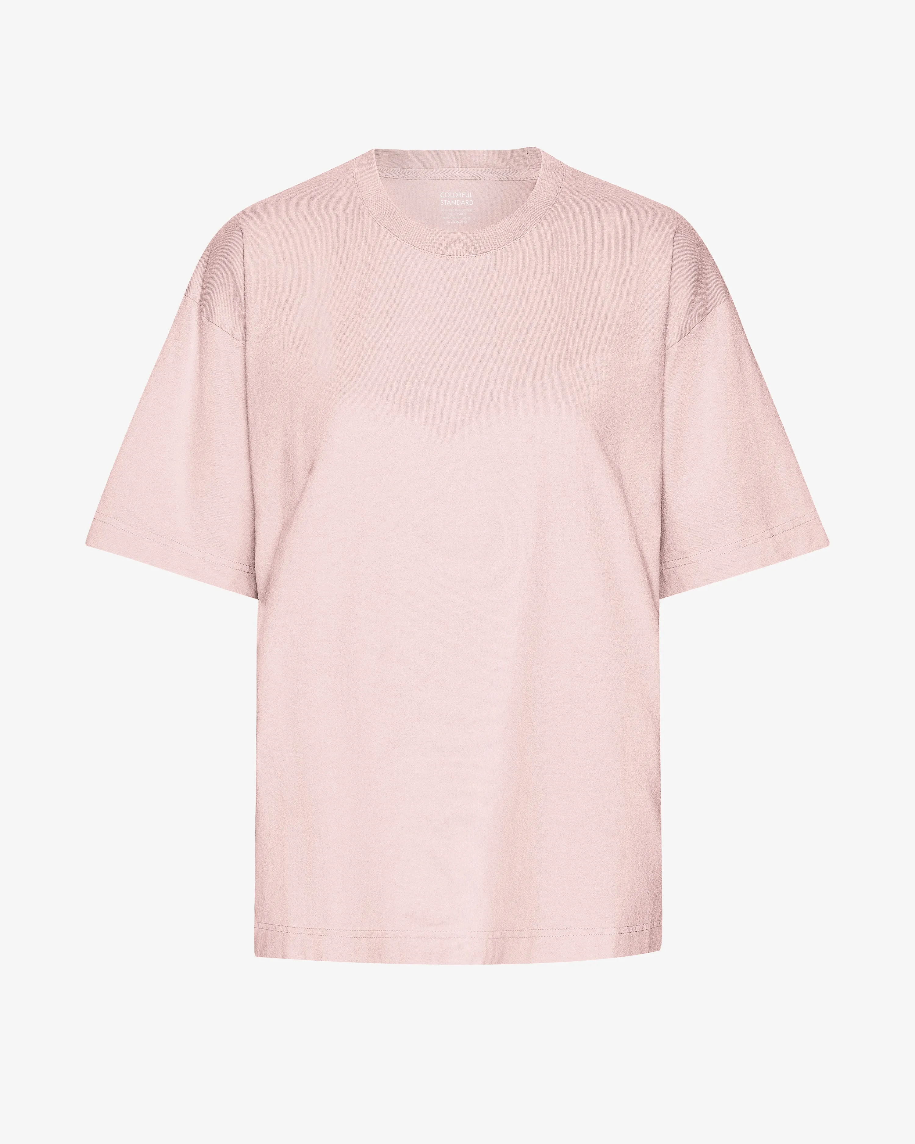 Oversized Organic T-Shirt - Faded Pink sold by Colorful Standard
