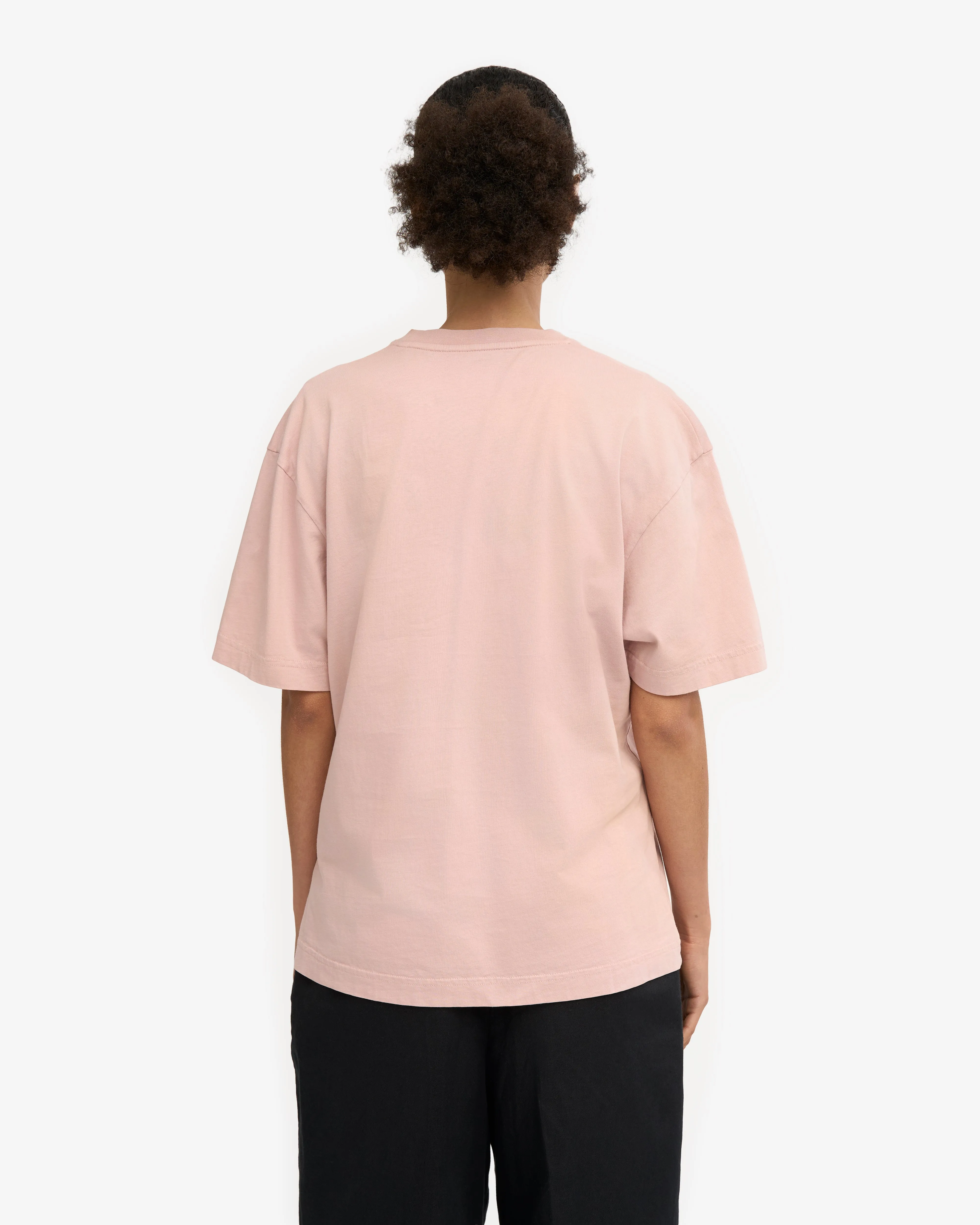 Oversized Organic T-Shirt - Faded Pink sold by Colorful Standard product image thumbnail 4