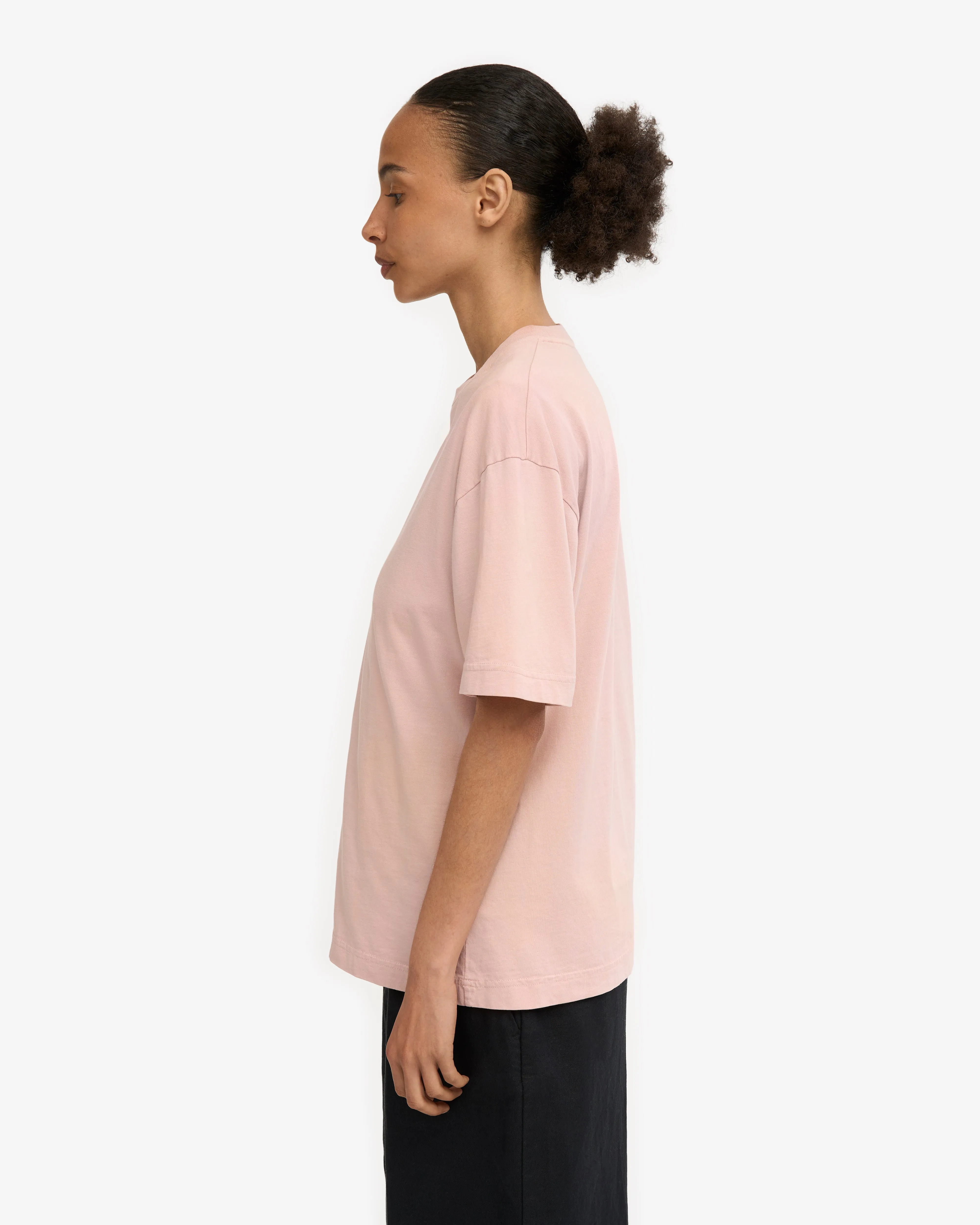 Oversized Organic T-Shirt - Faded Pink sold by Colorful Standard product image thumbnail 3